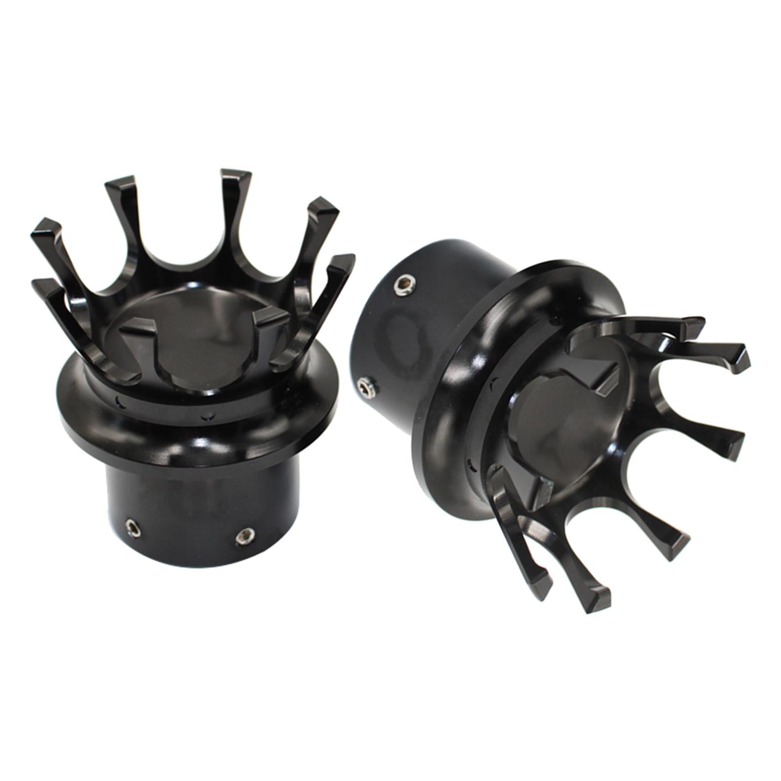 Motorcycle Front Axle Nut Cover Bolt Cap For Harley XL 883 1200 Black