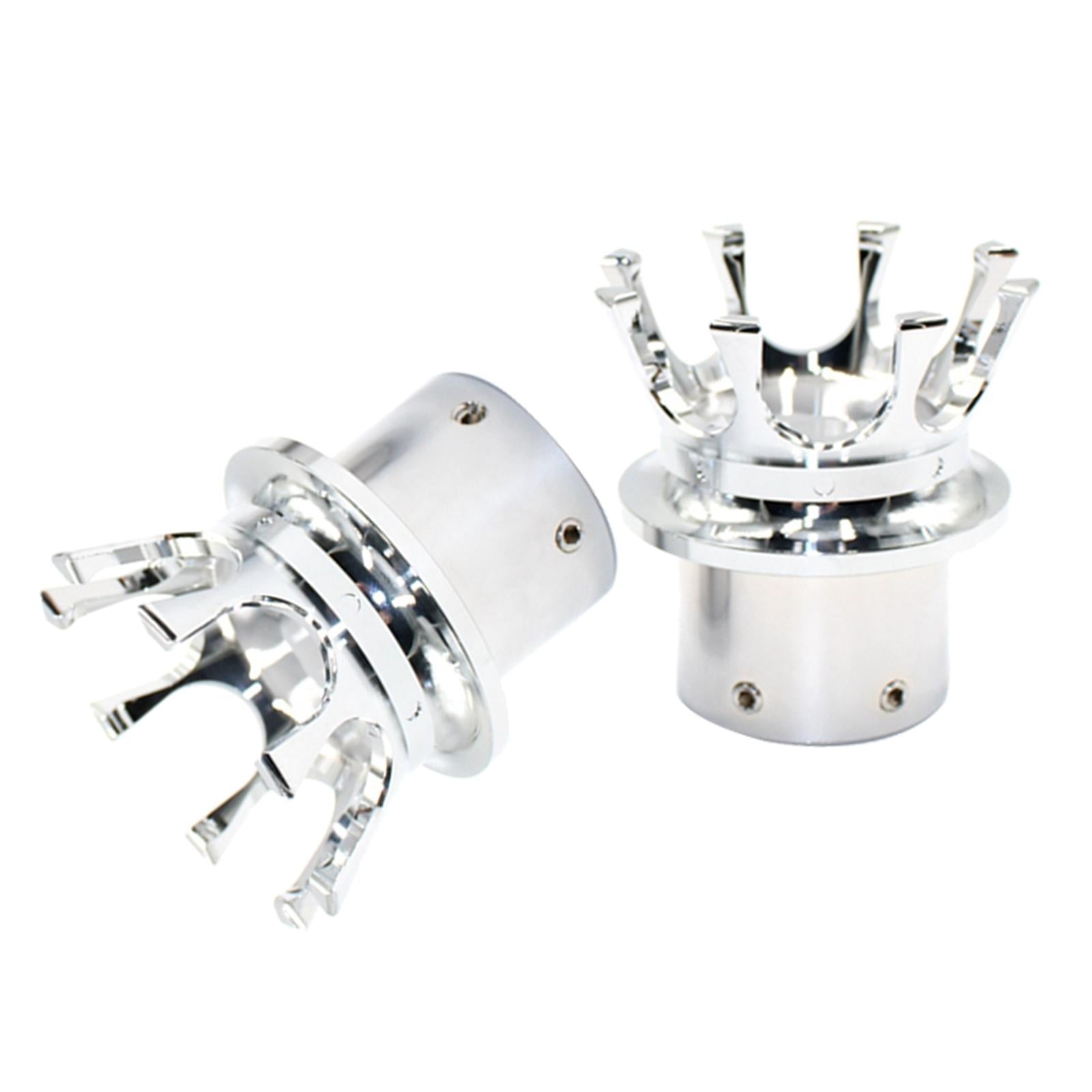 Motorcycle Front Axle Nut Cover Bolt Cap For Harley XL 883 1200 Silver