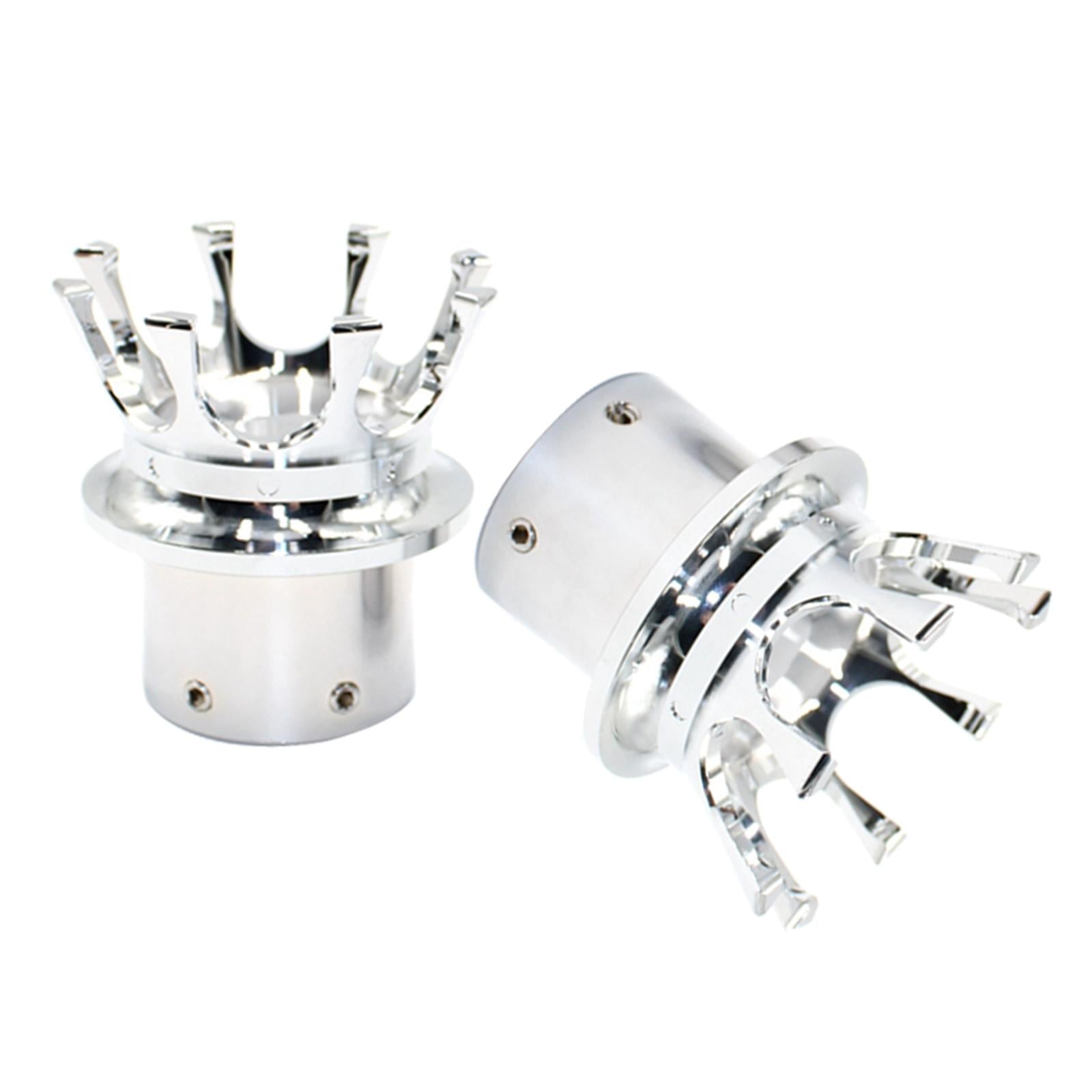 Motorcycle Front Axle Nut Cover Bolt Cap For Harley XL 883 1200 Silver