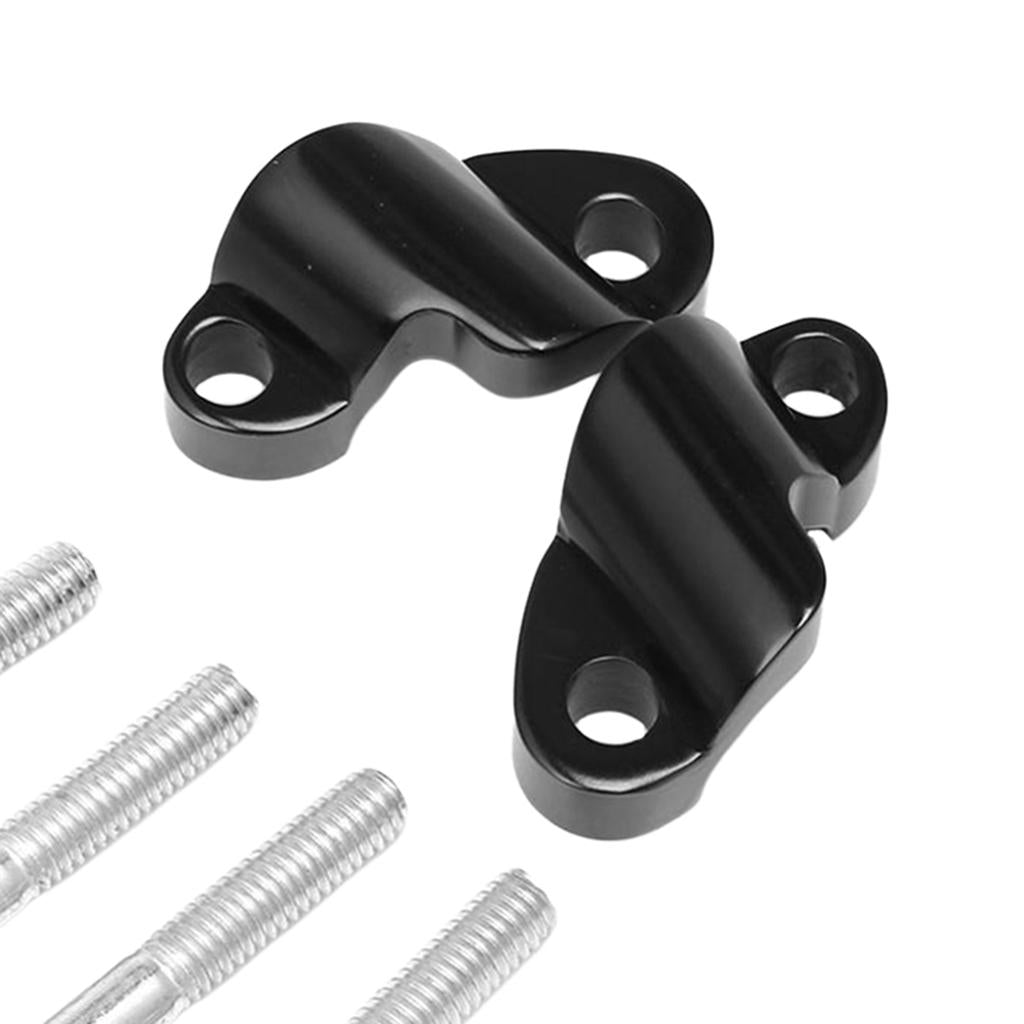 Motorcycle Aluminum Handlebar Riser Kit for Harley Sportster 1200X Black