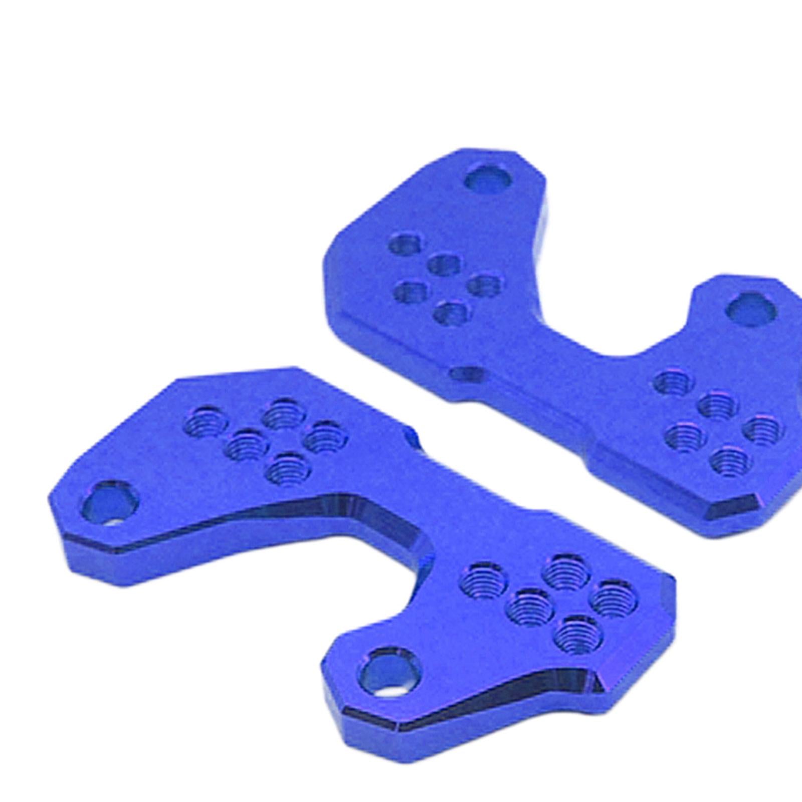 Rearsets Base Foot Pegs Back Raise Bracket for Yamaha R3 R25 MT03 Blue
