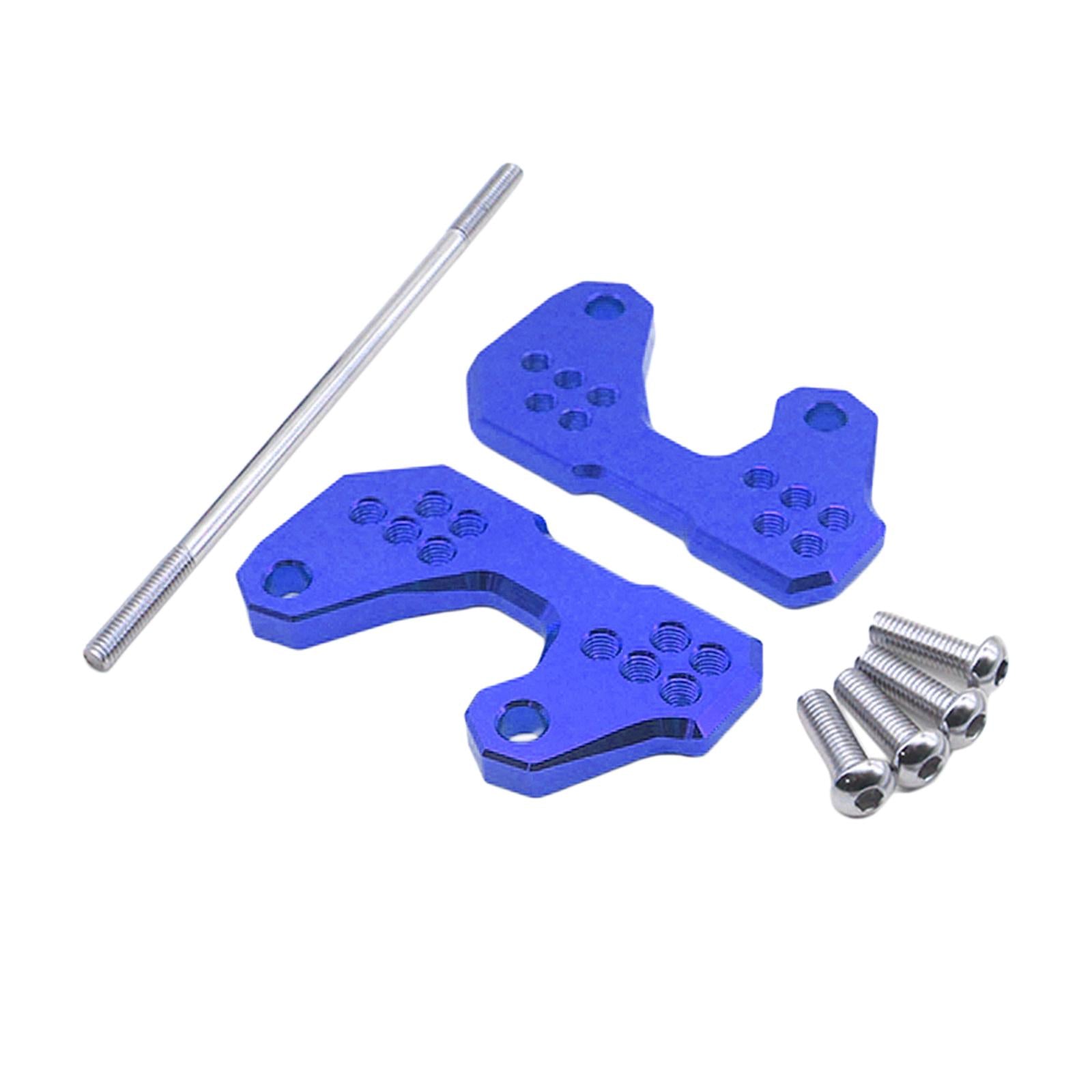 Rearsets Base Foot Pegs Back Raise Bracket for Yamaha R3 R25 MT03 Blue