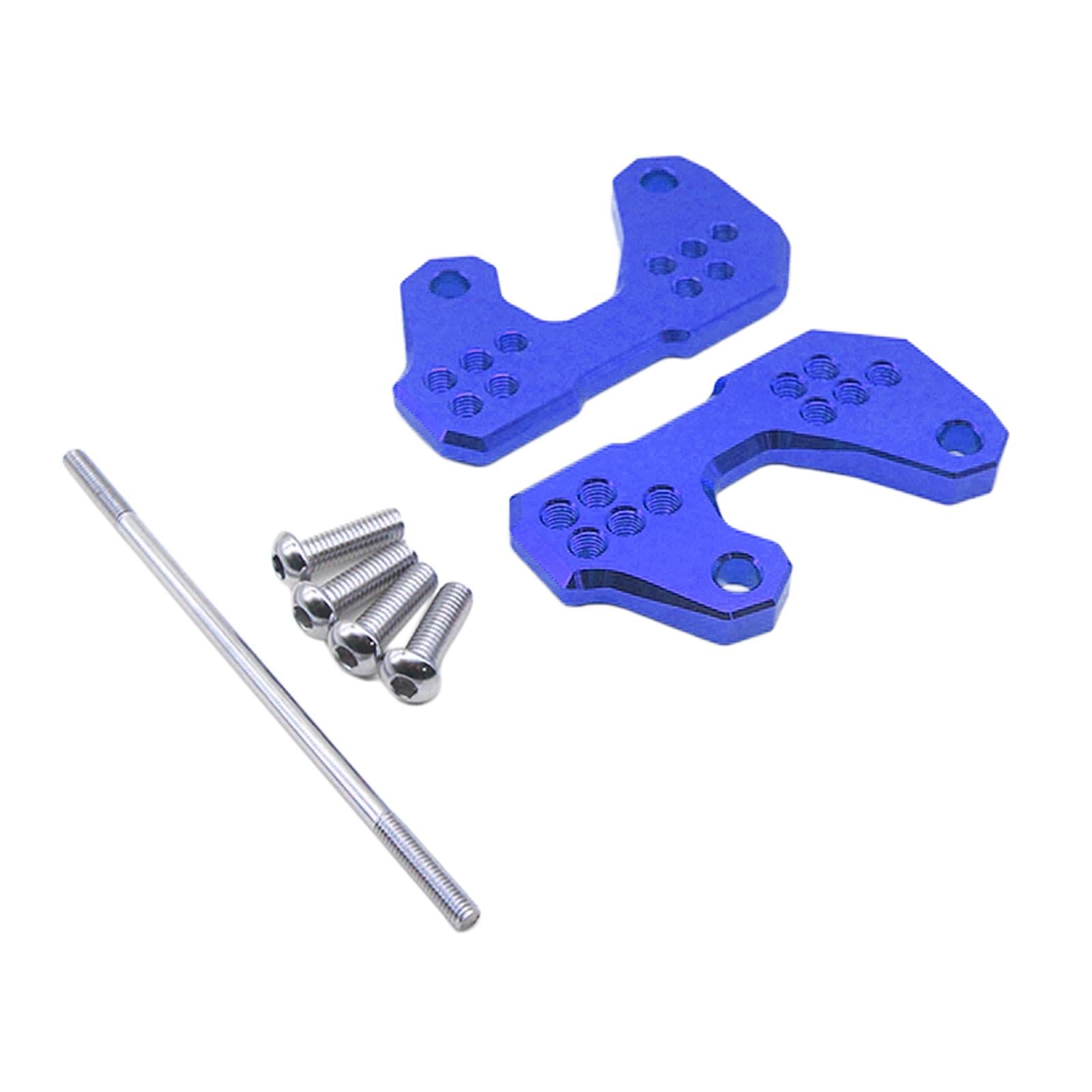 Rearsets Base Foot Pegs Back Raise Bracket for Yamaha R3 R25 MT03 Blue