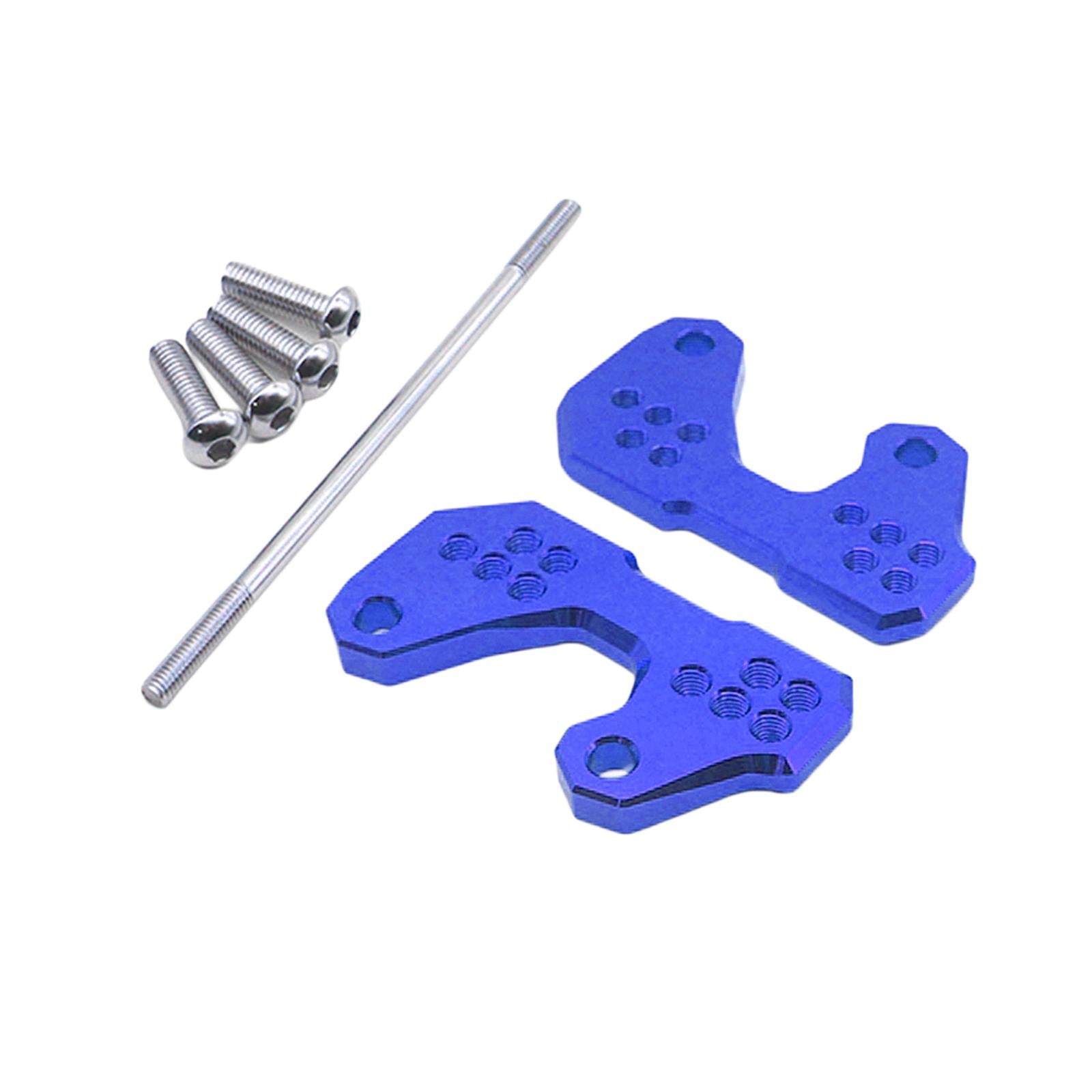 Rearsets Base Foot Pegs Back Raise Bracket for Yamaha R3 R25 MT03 Blue