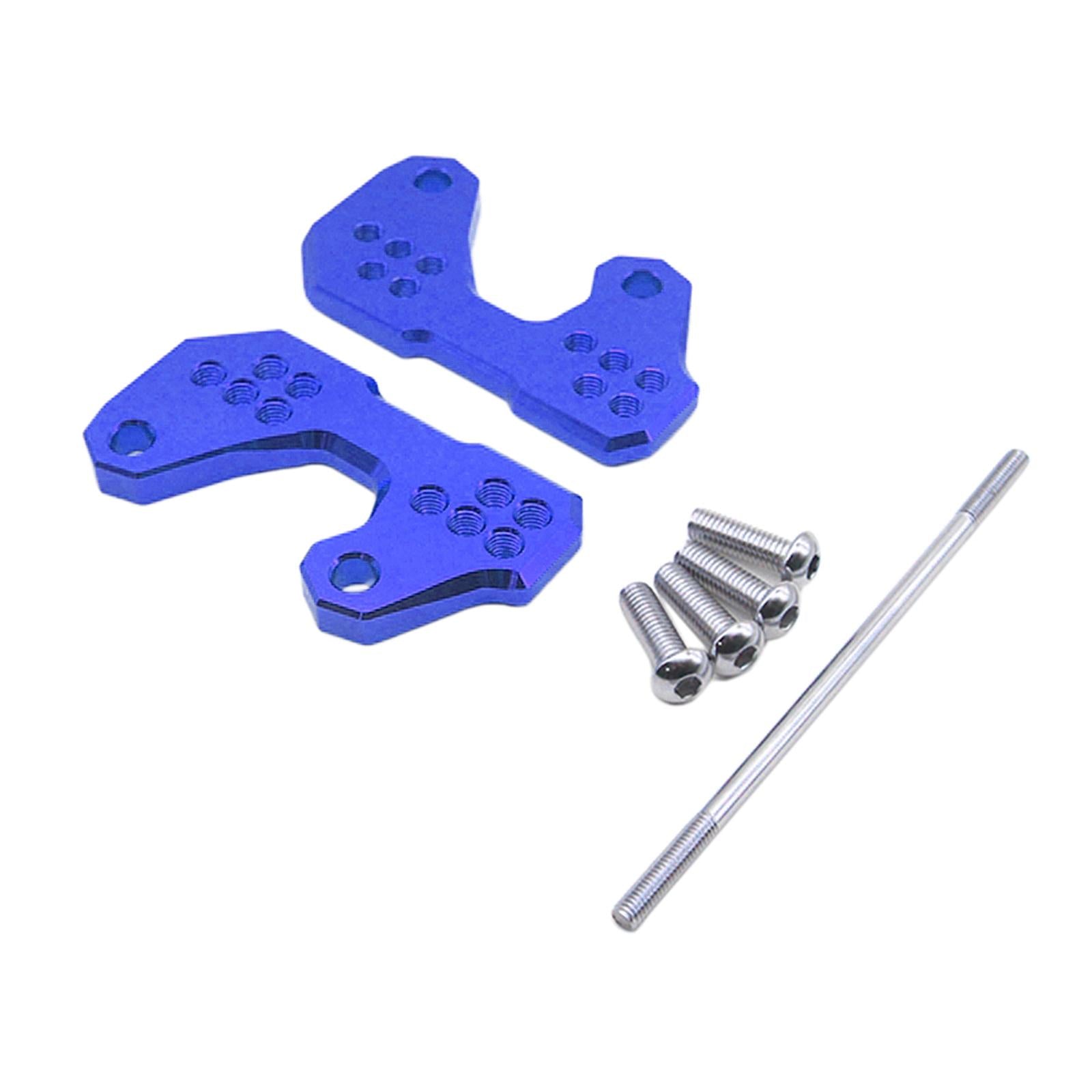 Rearsets Base Foot Pegs Back Raise Bracket for Yamaha R3 R25 MT03 Blue
