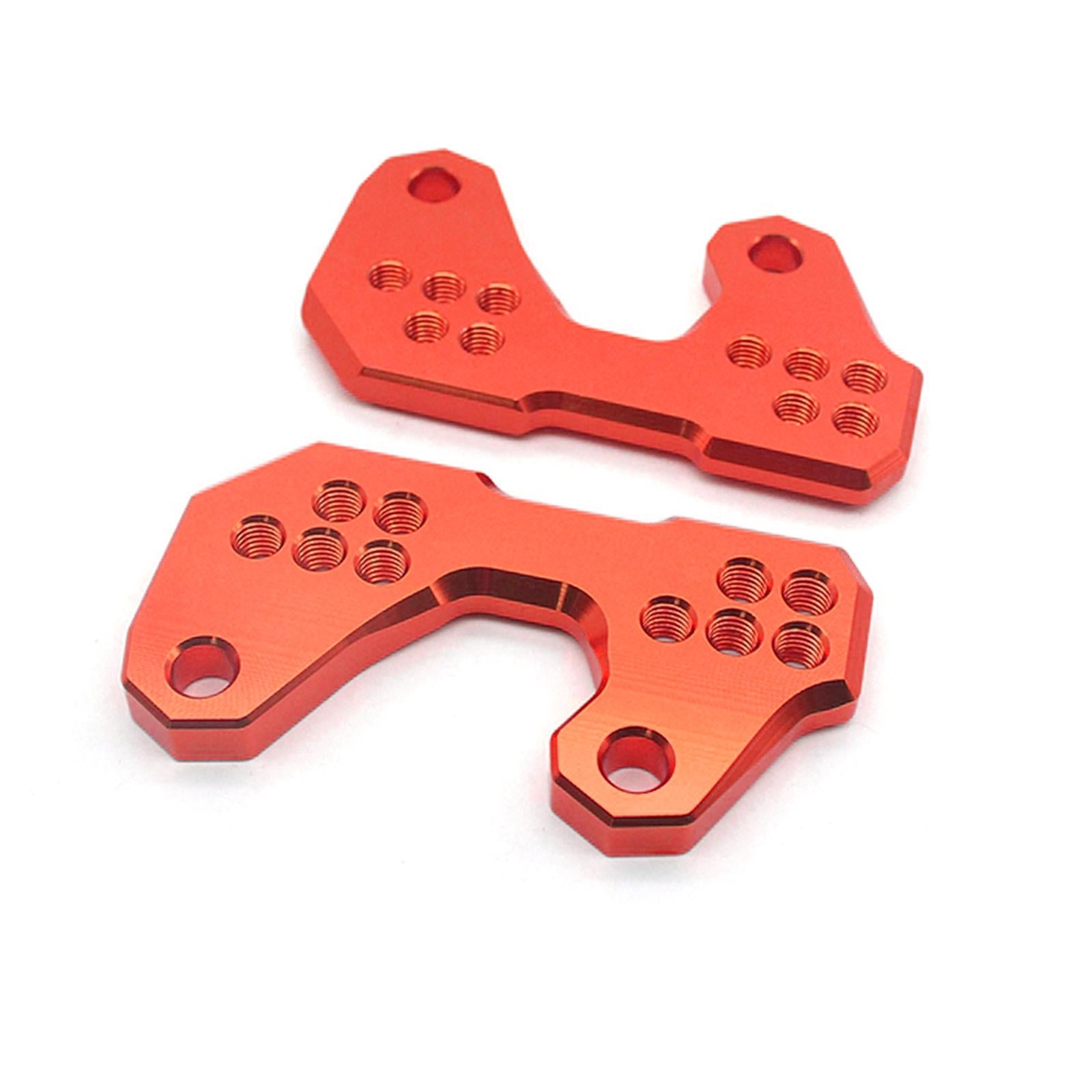 Rearsets Base Foot Pegs Back Raise Bracket for Yamaha R3 R25 MT03 Red