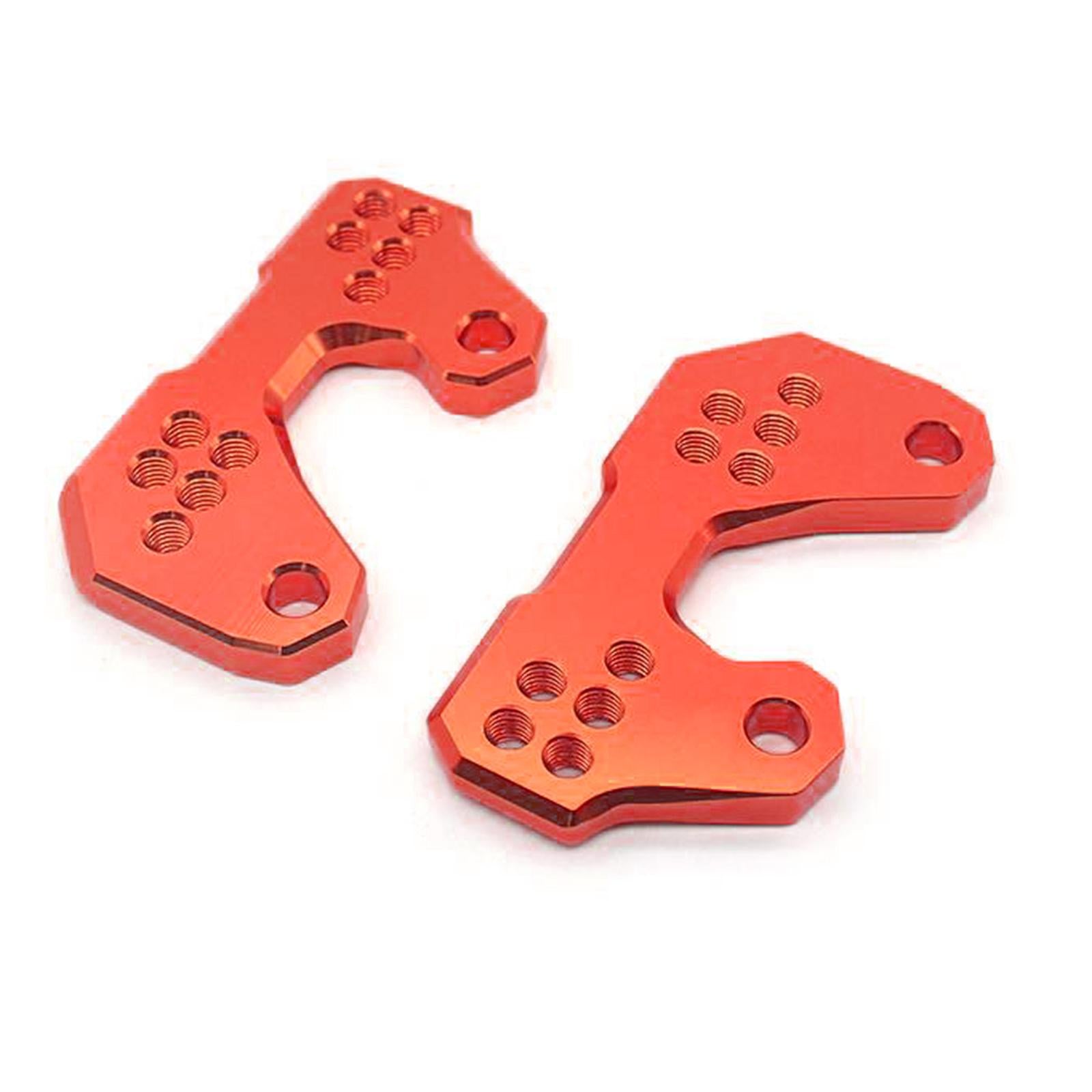 Rearsets Base Foot Pegs Back Raise Bracket for Yamaha R3 R25 MT03 Red