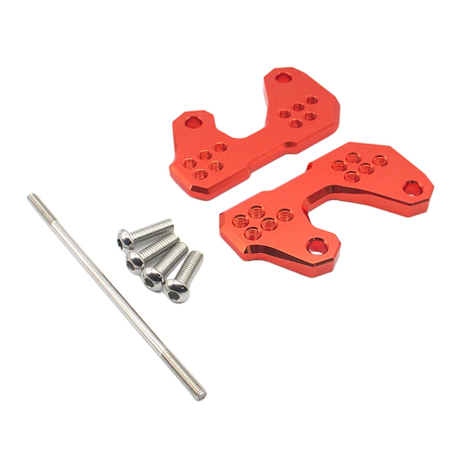 Rearsets Base Foot Pegs Back Raise Bracket for Yamaha R3 R25 MT03 Red