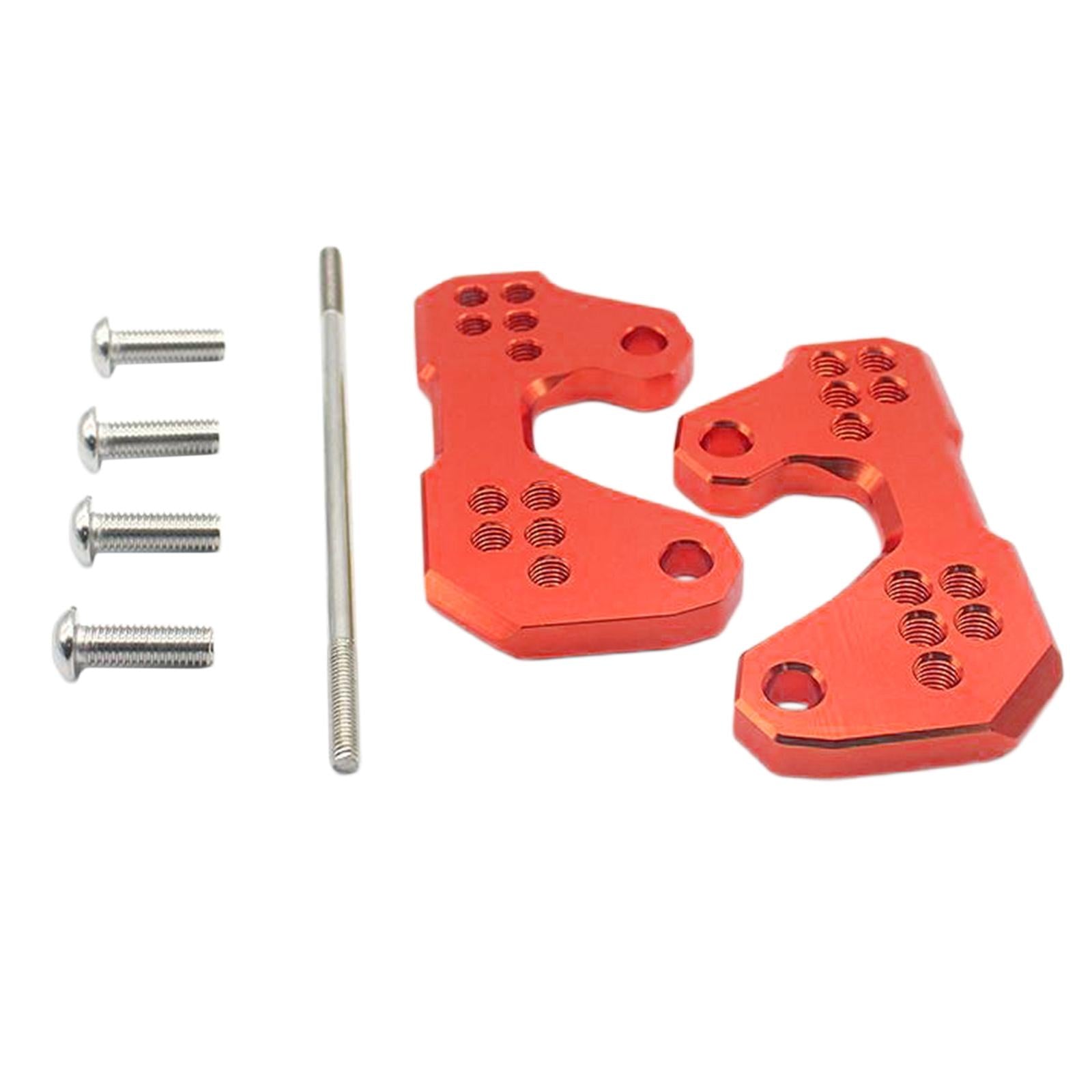 Rearsets Base Foot Pegs Back Raise Bracket for Yamaha R3 R25 MT03 Red