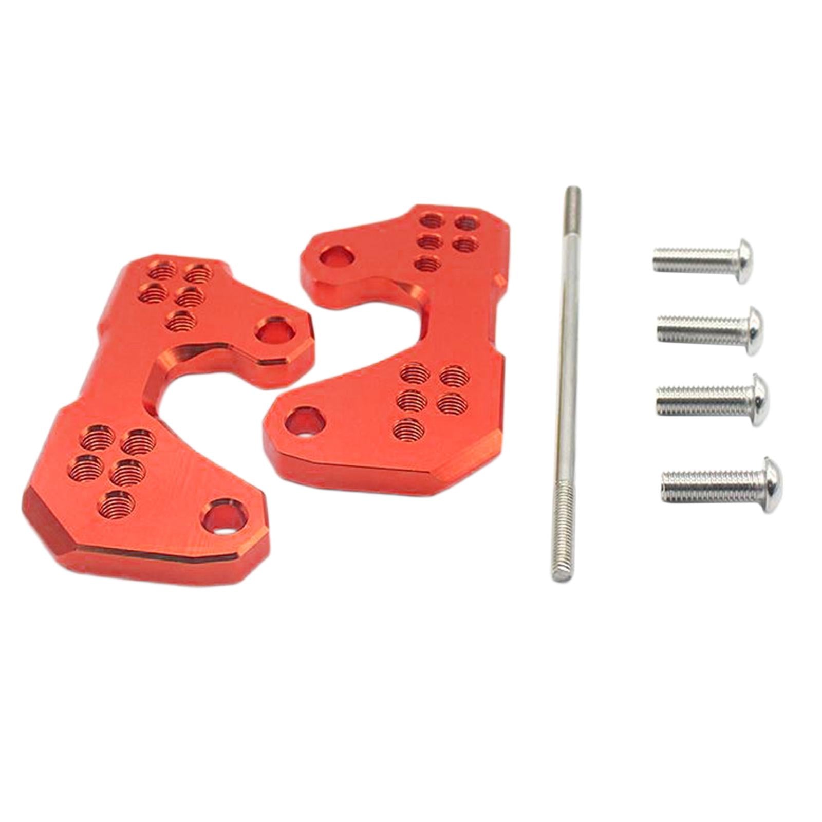 Rearsets Base Foot Pegs Back Raise Bracket for Yamaha R3 R25 MT03 Red