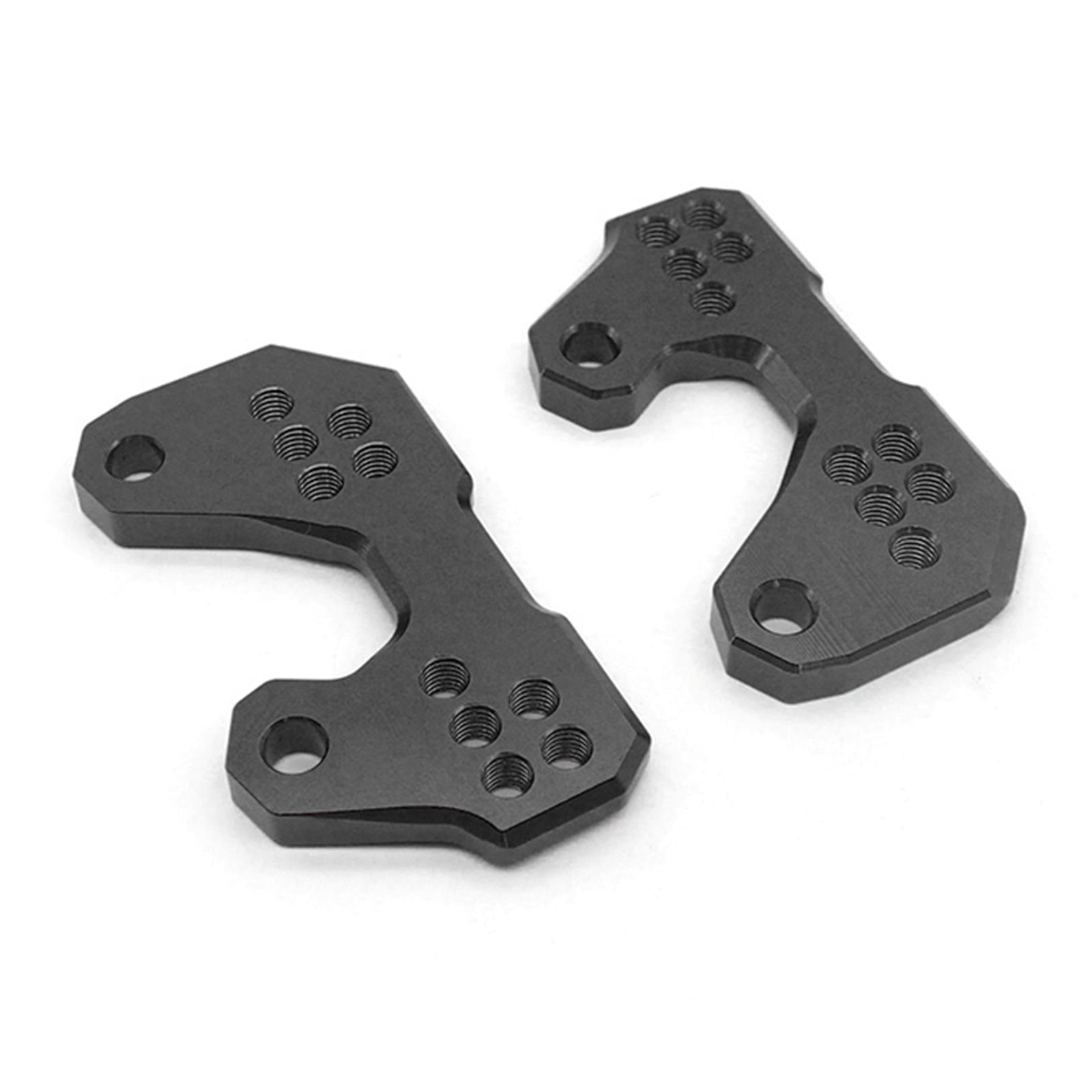 Rearsets Base Foot Pegs Back Raise Bracket for Yamaha R3 R25 MT03 Black