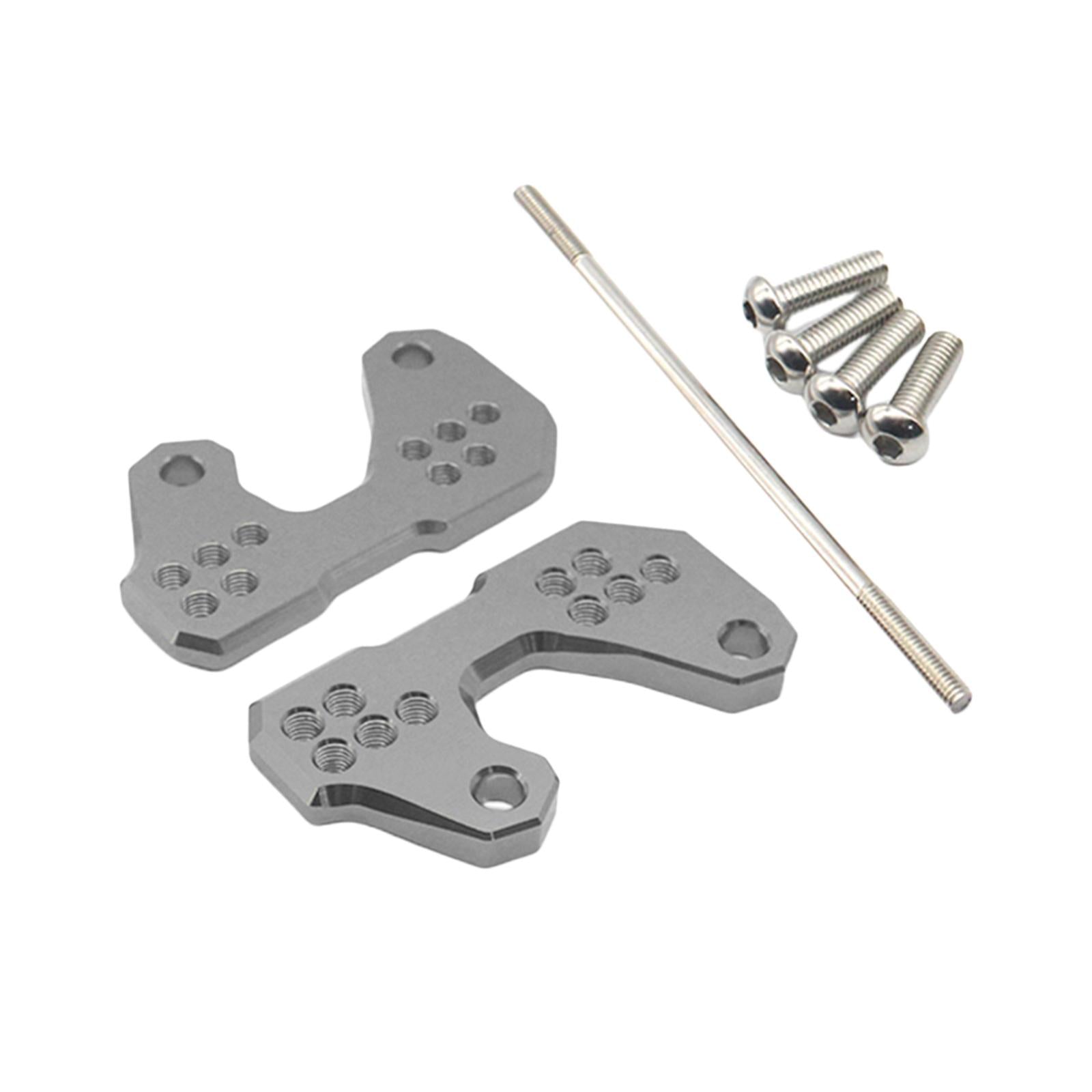 Rearsets Base Foot Pegs Back Raise Bracket for Yamaha R3 R25 MT03 Titanium