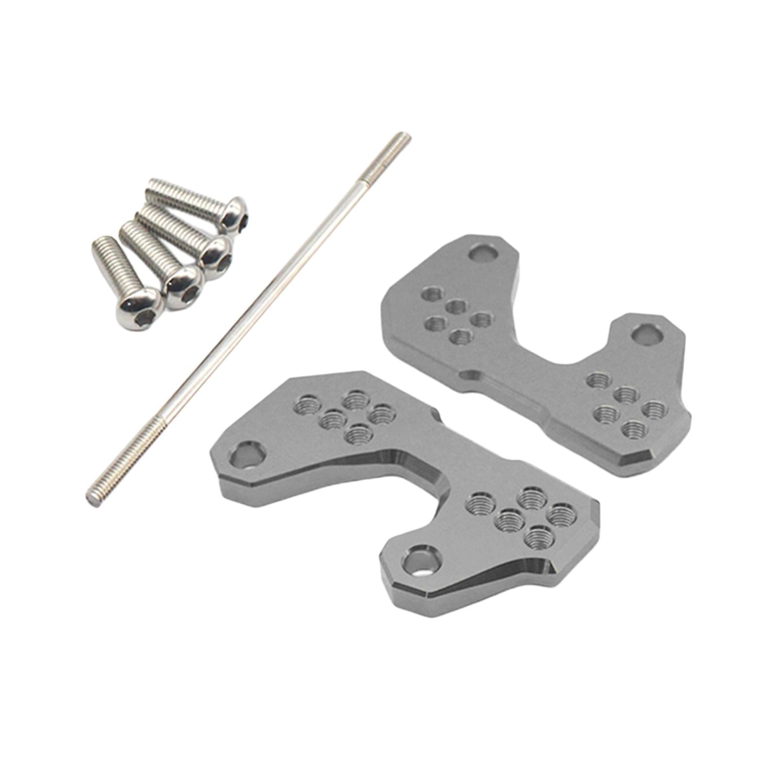 Rearsets Base Foot Pegs Back Raise Bracket for Yamaha R3 R25 MT03 Titanium