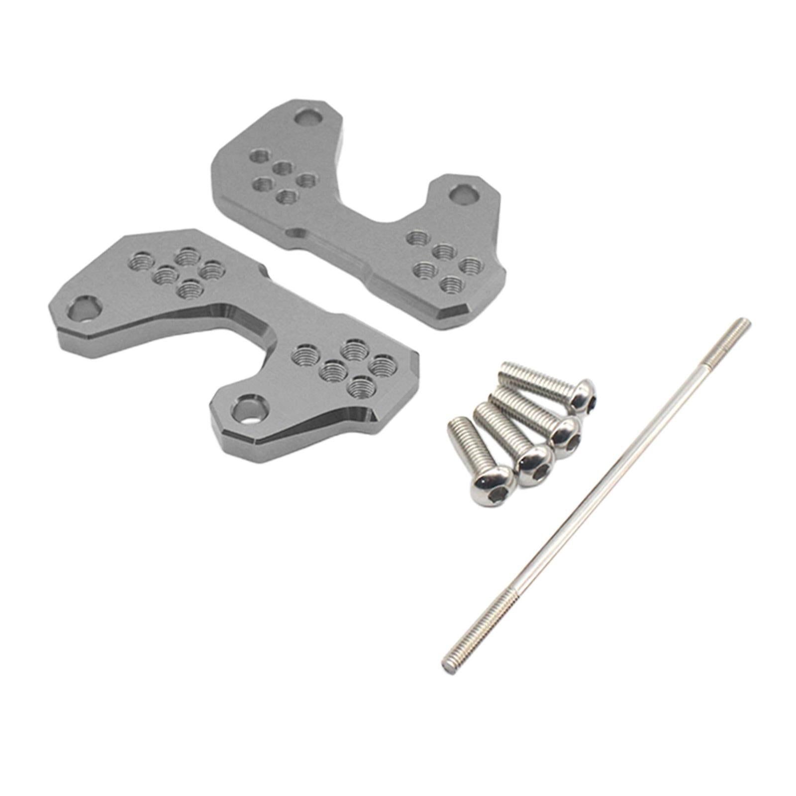 Rearsets Base Foot Pegs Back Raise Bracket for Yamaha R3 R25 MT03 Titanium