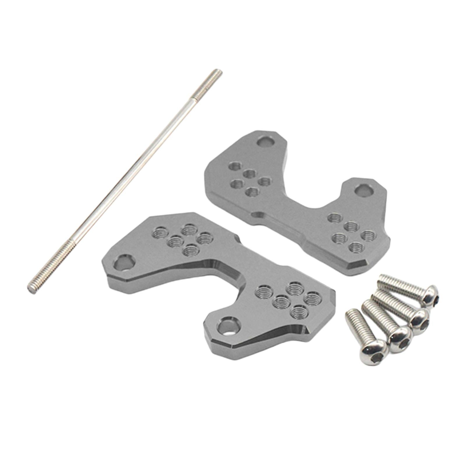 Rearsets Base Foot Pegs Back Raise Bracket for Yamaha R3 R25 MT03 Titanium