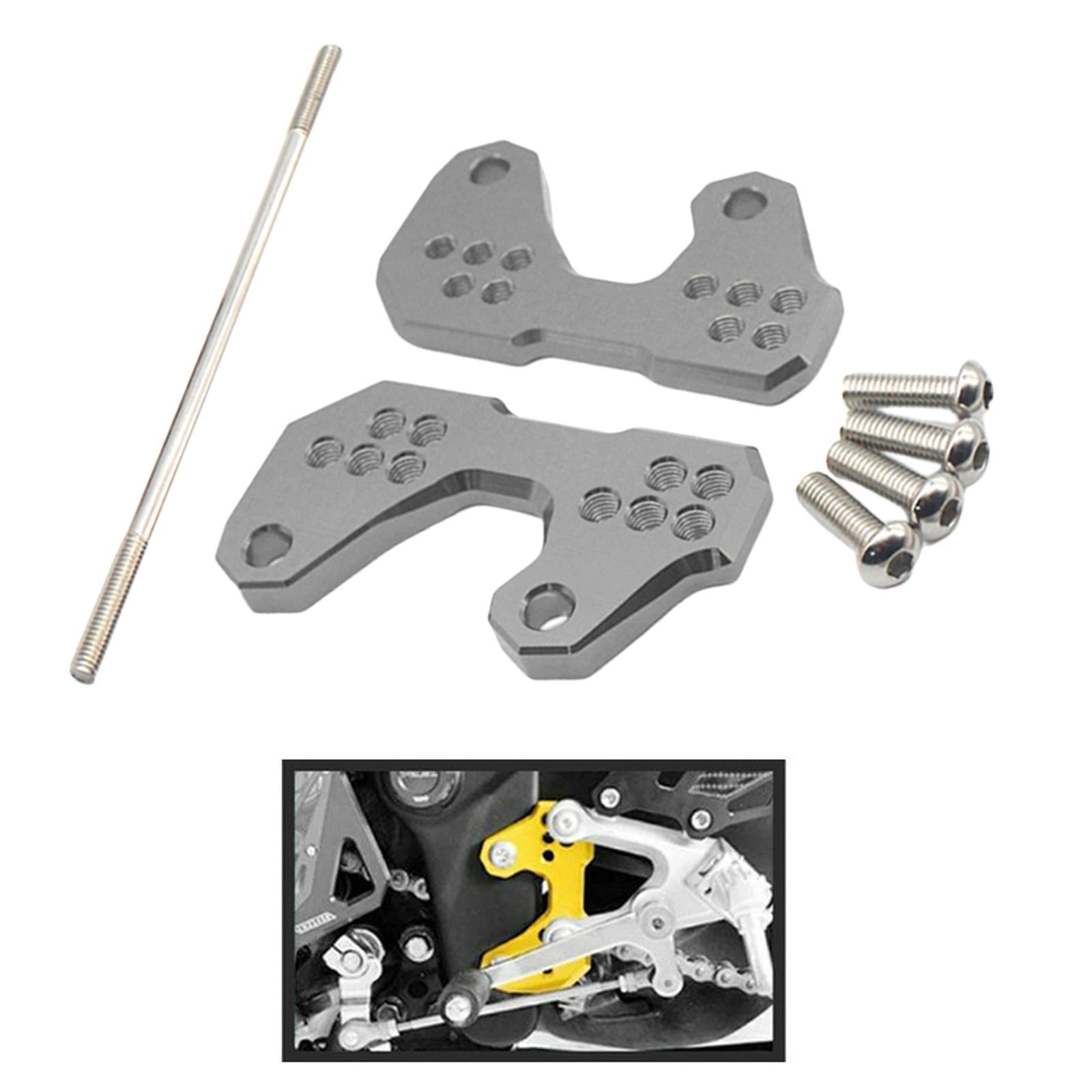 Rearsets Base Foot Pegs Back Raise Bracket for Yamaha R3 R25 MT03 Titanium