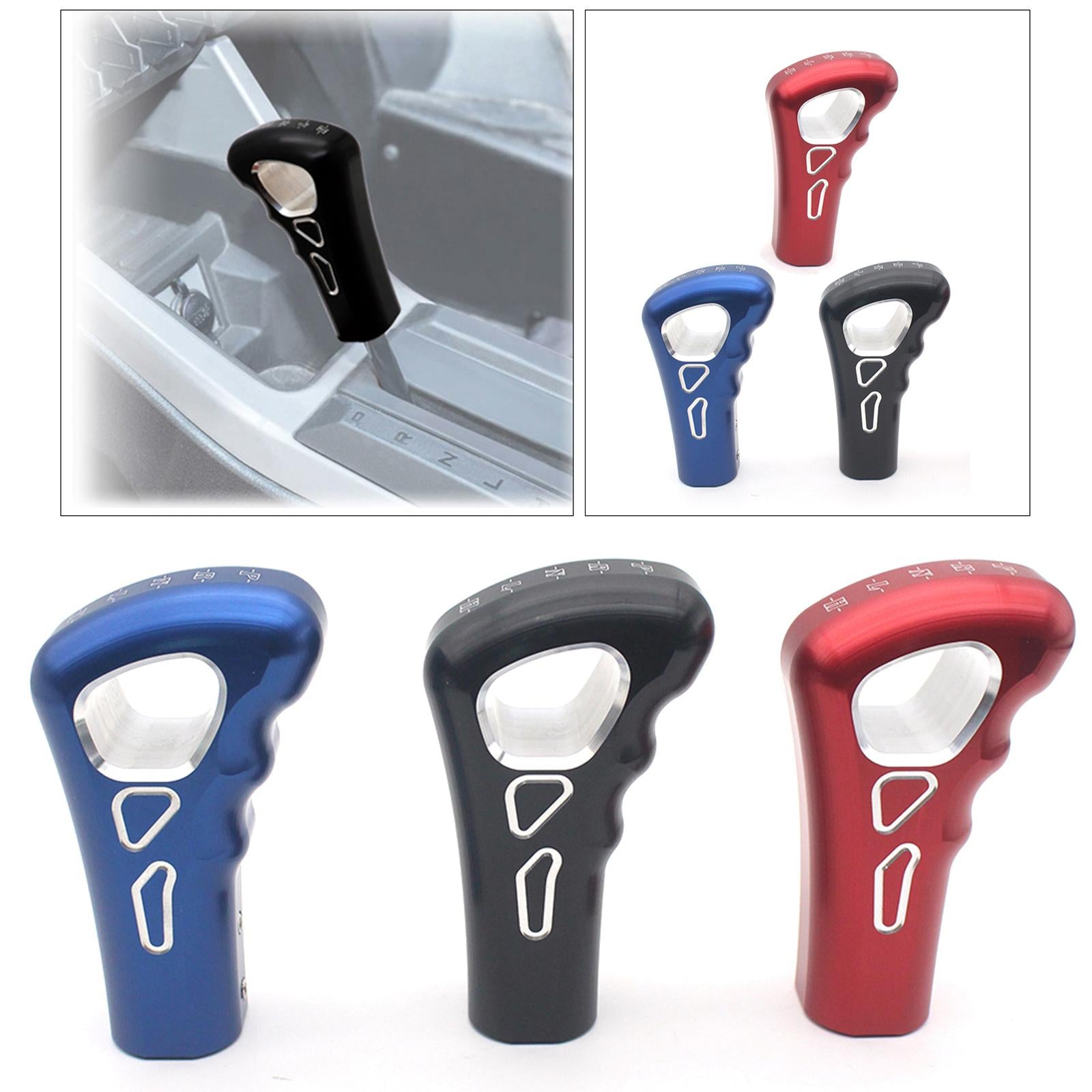 Gear Shift Knob Shifter Lever Stick for Polaris RZR 570 900 RS1 ACE Red