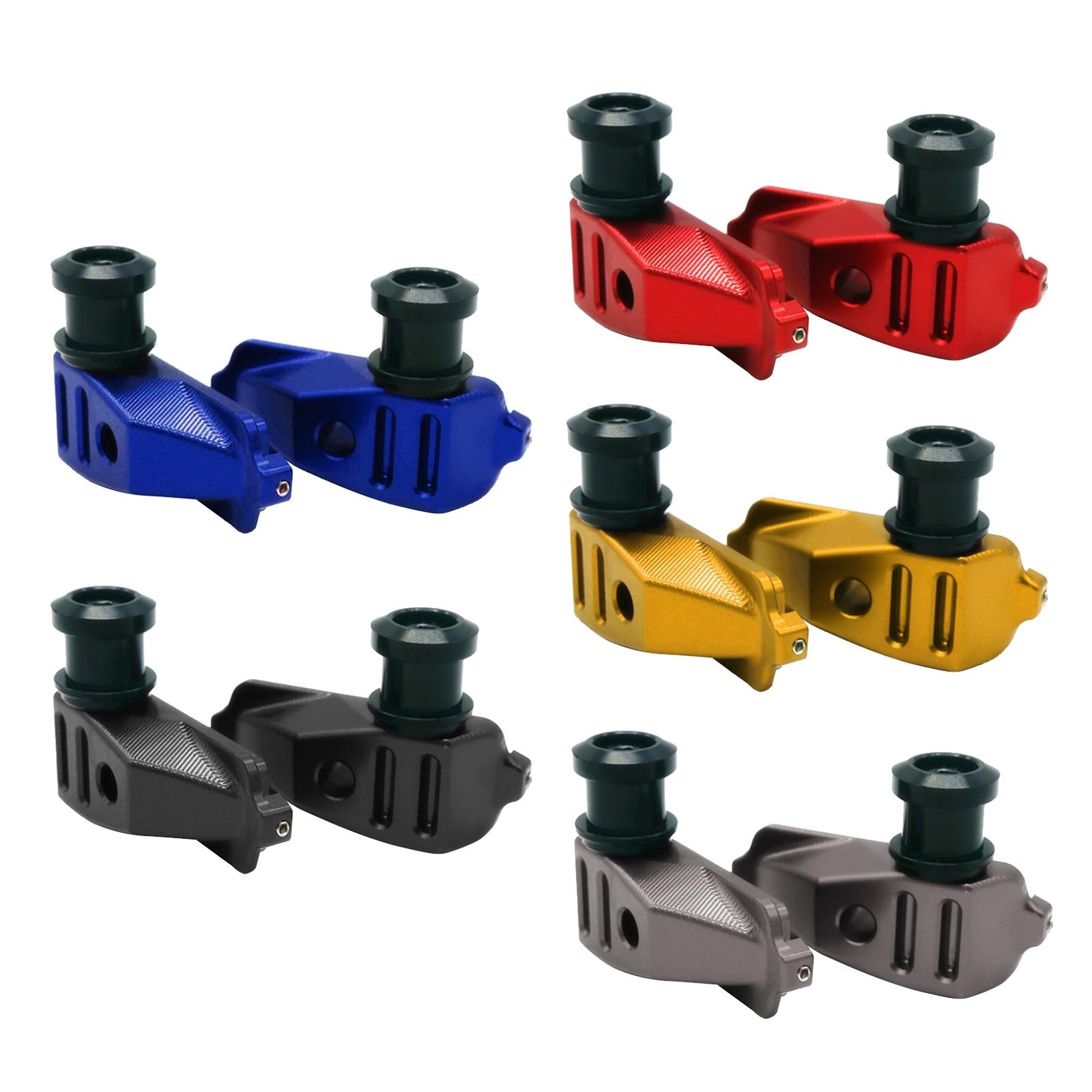 Motorcycle Rear Fork Plug Screw for Honda CBR500R 13-16 Red