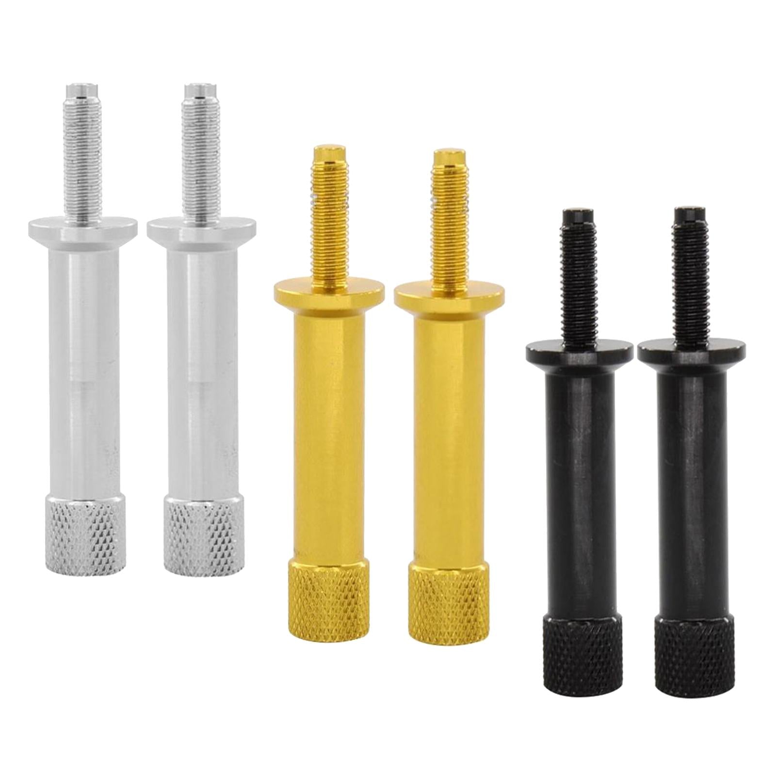 2Pieces Quick Release Tool Free Seat Bolts Aluminum for Triumph Scrambler Gold