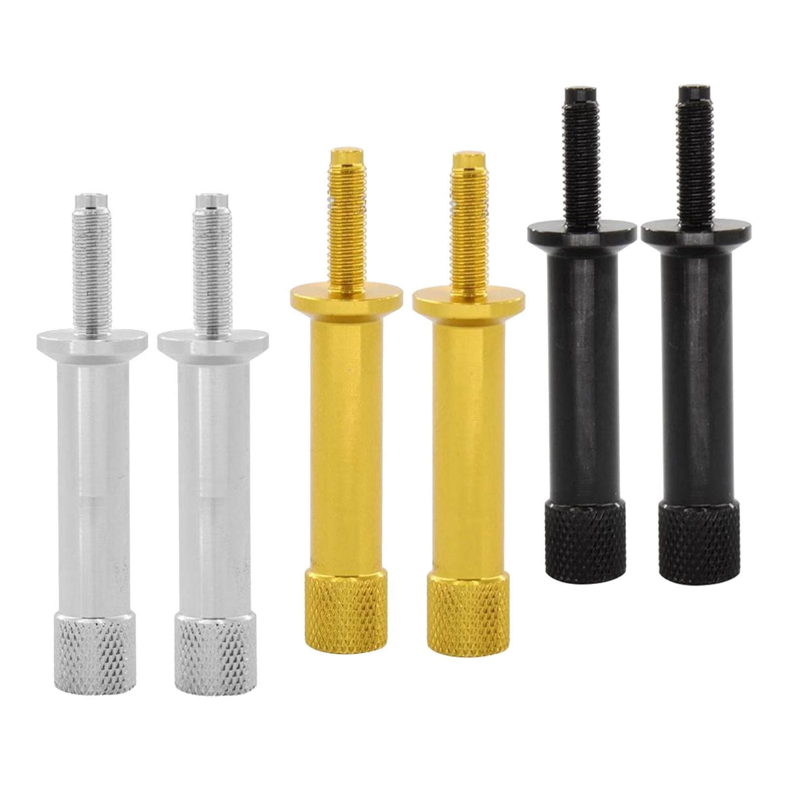 2Pieces Quick Release Tool Free Seat Bolts Aluminum for Triumph Scrambler Gold