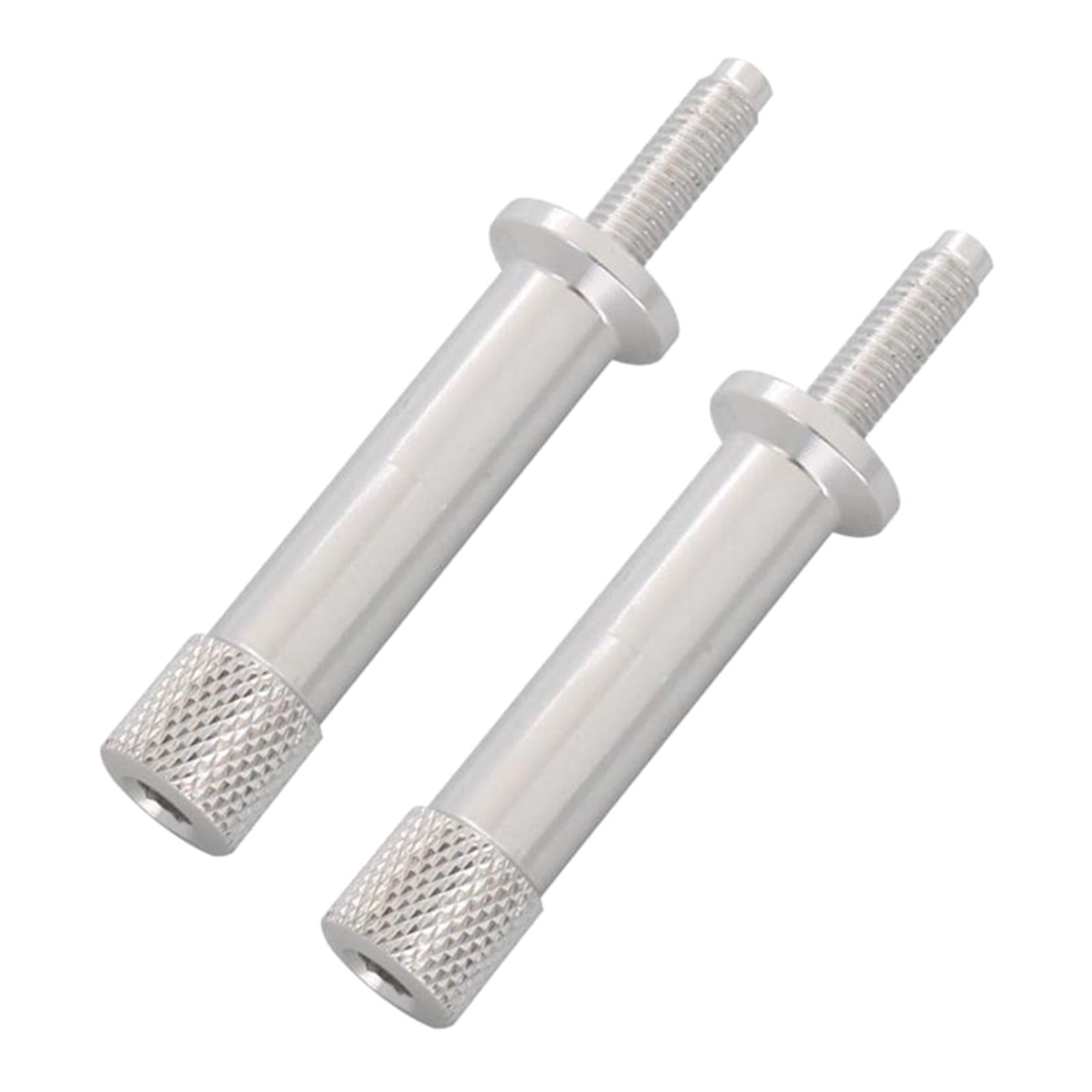 2Pieces Quick Release Tool Free Seat Bolts Aluminum for Triumph Scrambler Gold