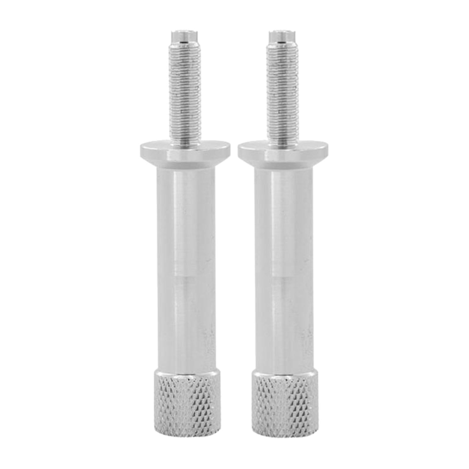 2Pieces Quick Release Tool Free Seat Bolts Aluminum for Triumph Scrambler Gold
