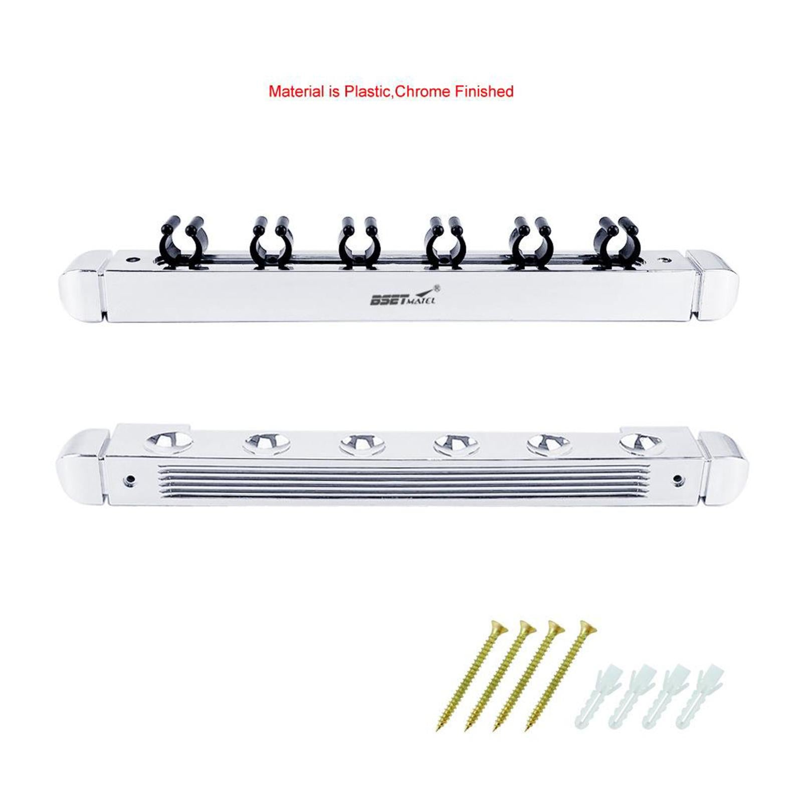 Multifunction Wall Mount Fishing Rod Rack for Garage Fishing Gear Basement