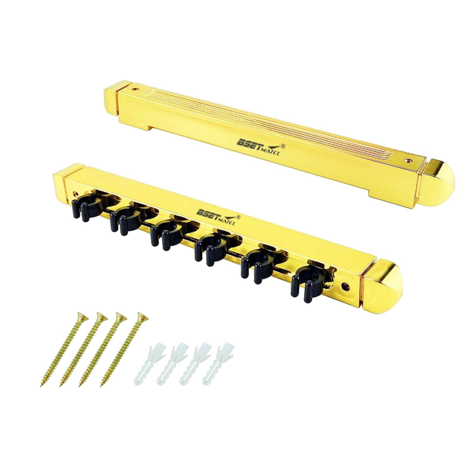 Portable Wall Mount 6 Holes Fishing Rod Rack for Garage DIY Gear Gifts Cabin