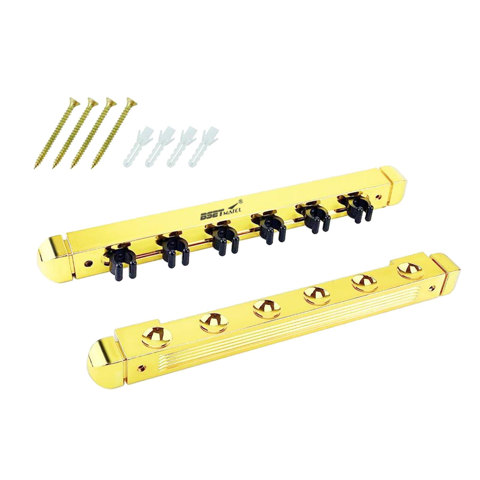 Portable Wall Mount 6 Holes Fishing Rod Rack for Garage DIY Gear Gifts Cabin