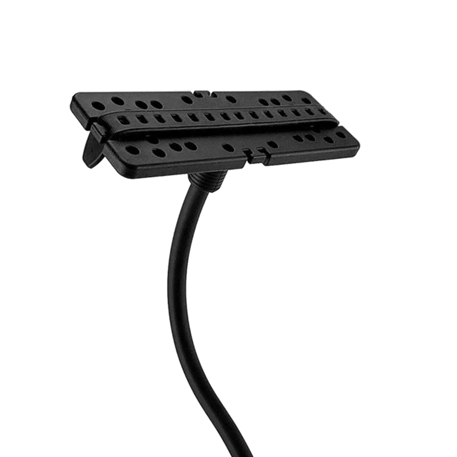 Boat Fish Finder Holer GPS Rotating Flat Surface 330cm Clip with Holder