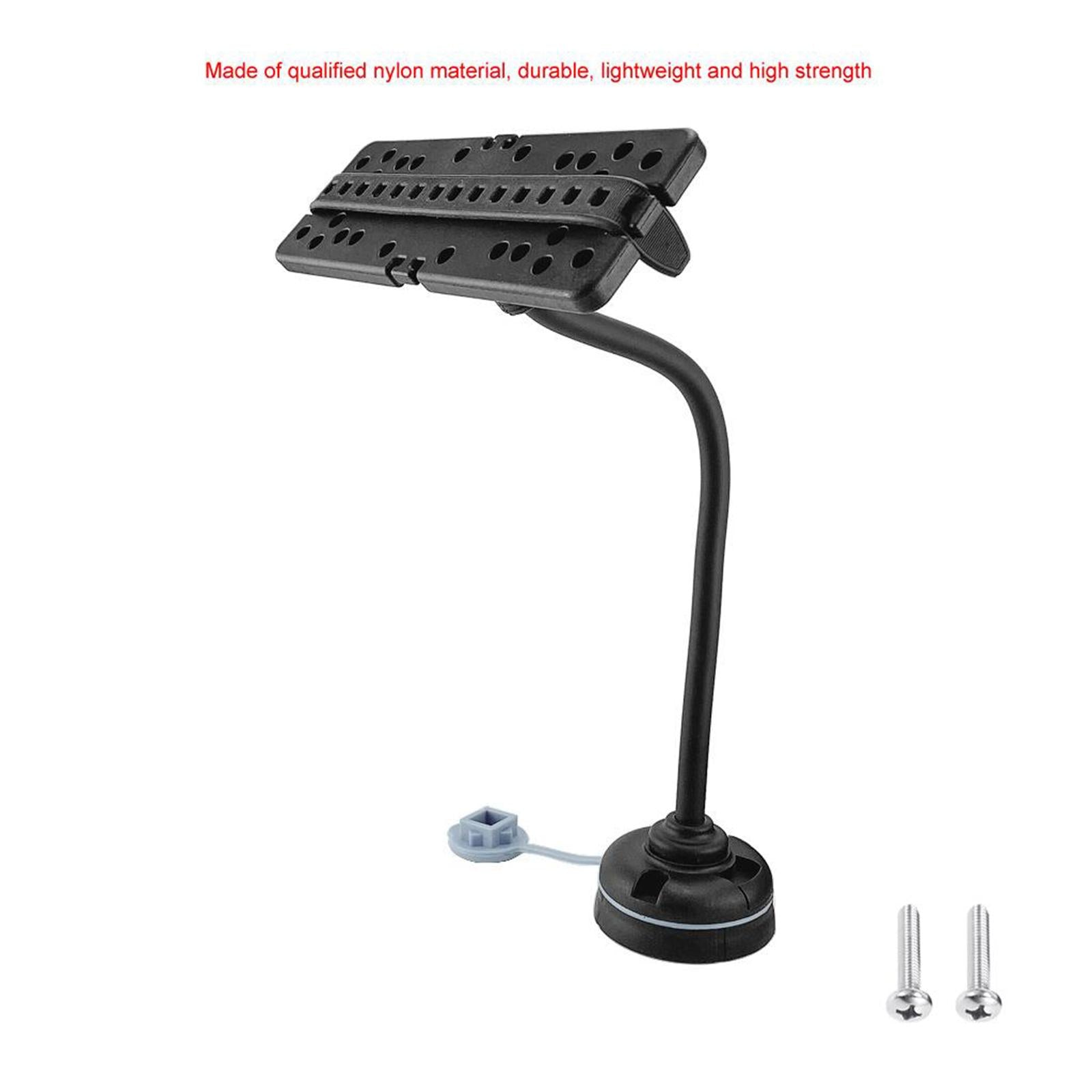 Boat Fish Finder Holer GPS Rotating Flat Surface 330cm Clip with Holder