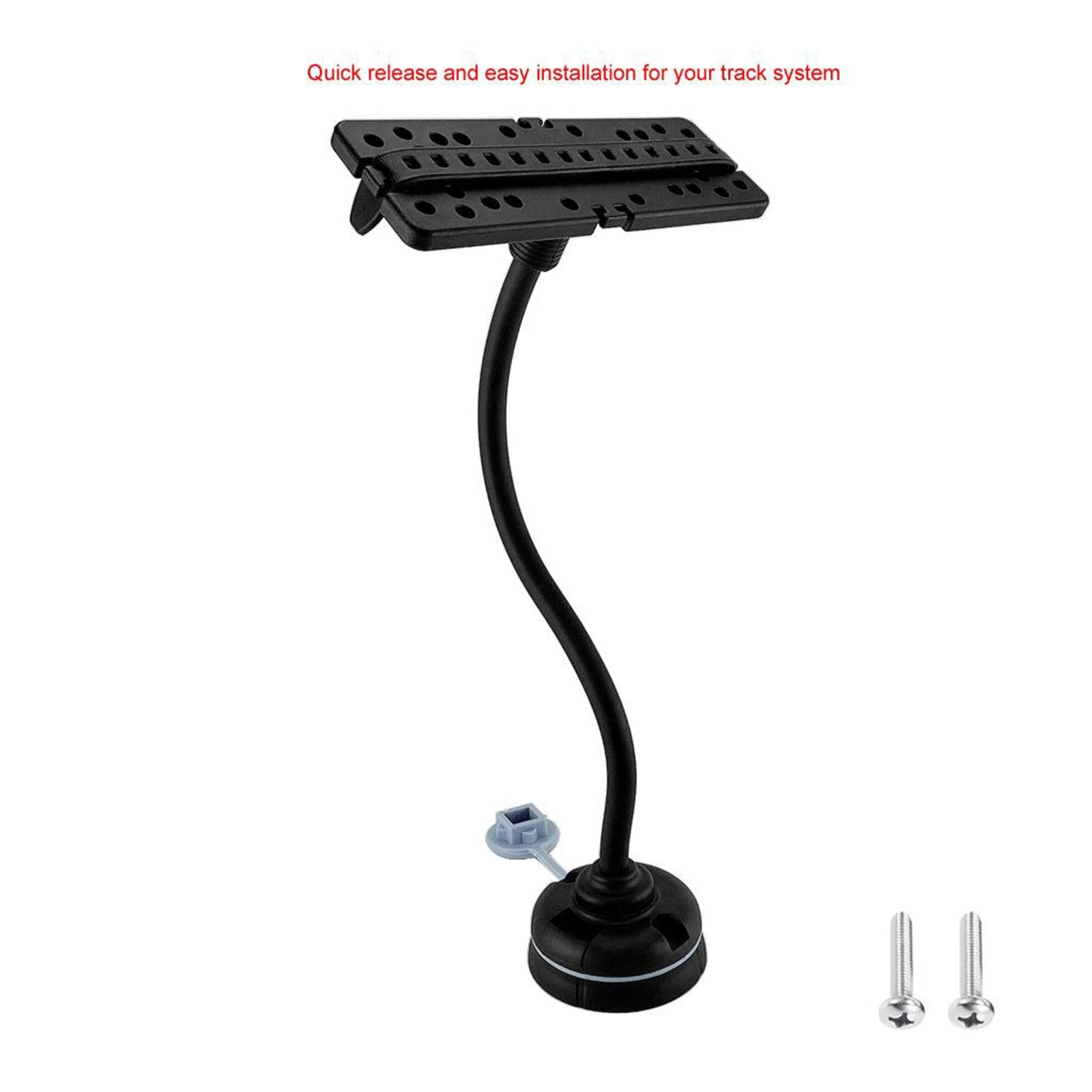 Boat Fish Finder Holer GPS Rotating Flat Surface 330cm Clip with Holder