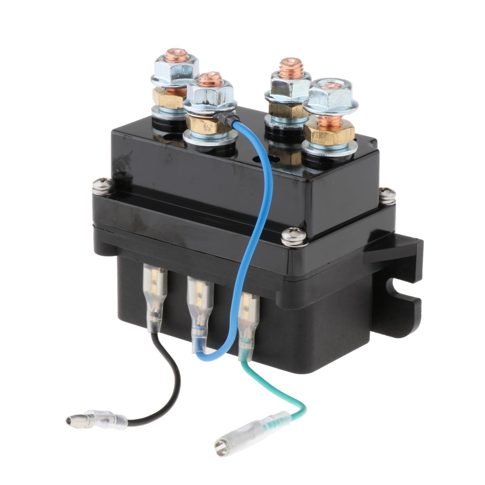 12V DC 400A Winch Relay Switch Thumb Heavy Duty with Remote Controls for UTV