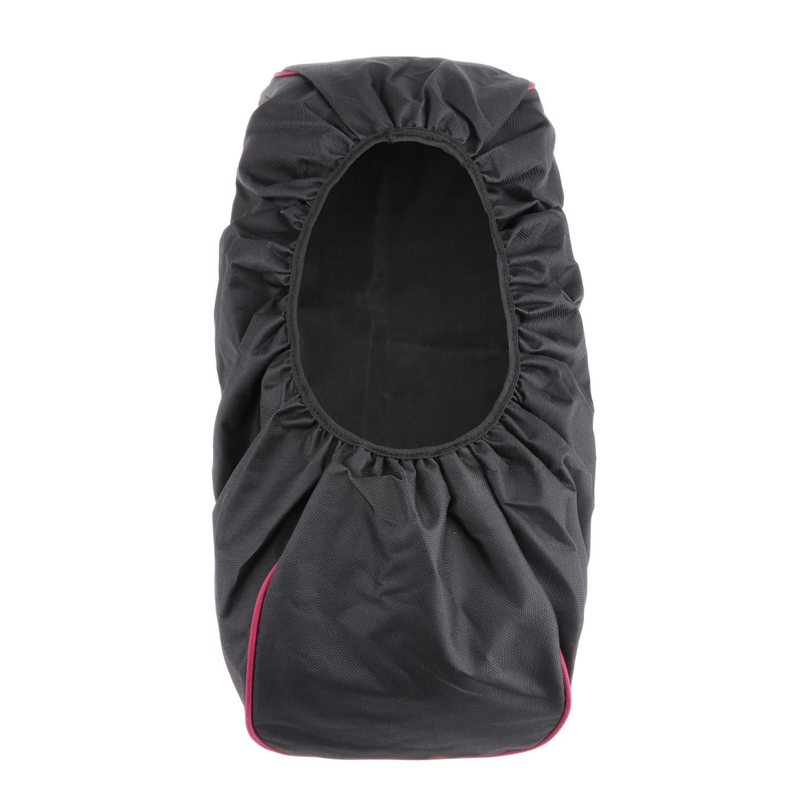 Black Winch Cover Waterproof Dust-Proof with Elastic Band 8,000-17,500 lbs