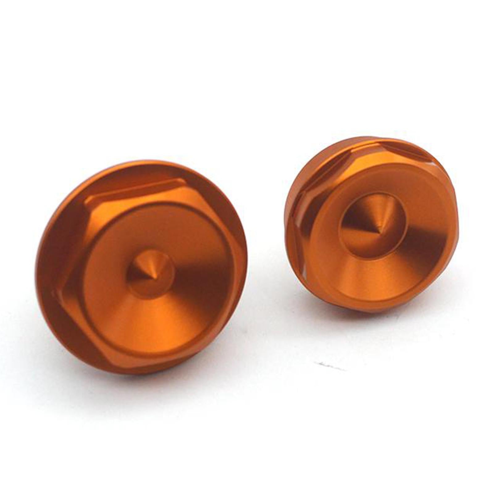 Aluminum Front Wheel Axle Lock Rim Nut M20XP1.5 For Husqvarna FC250 Orange