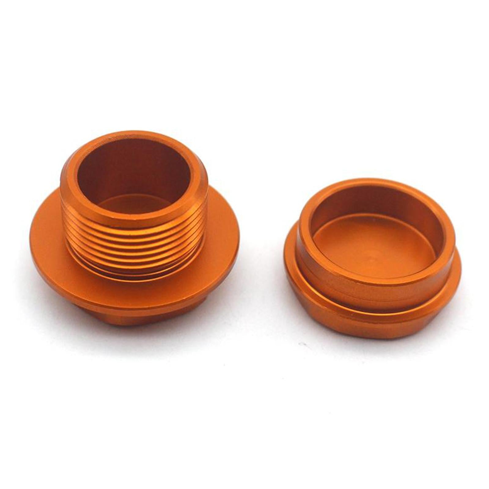 Aluminum Front Wheel Axle Lock Rim Nut M20XP1.5 For Husqvarna FC250 Orange
