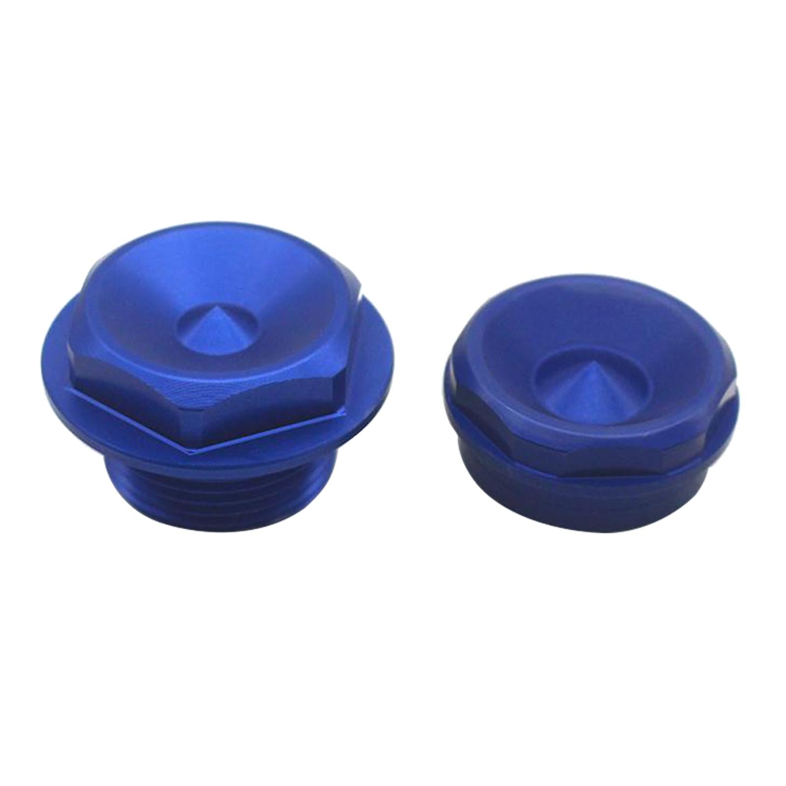 Aluminum Front Wheel Axle Lock Rim Nut M20XP1.5 For Husqvarna FC250 Blue