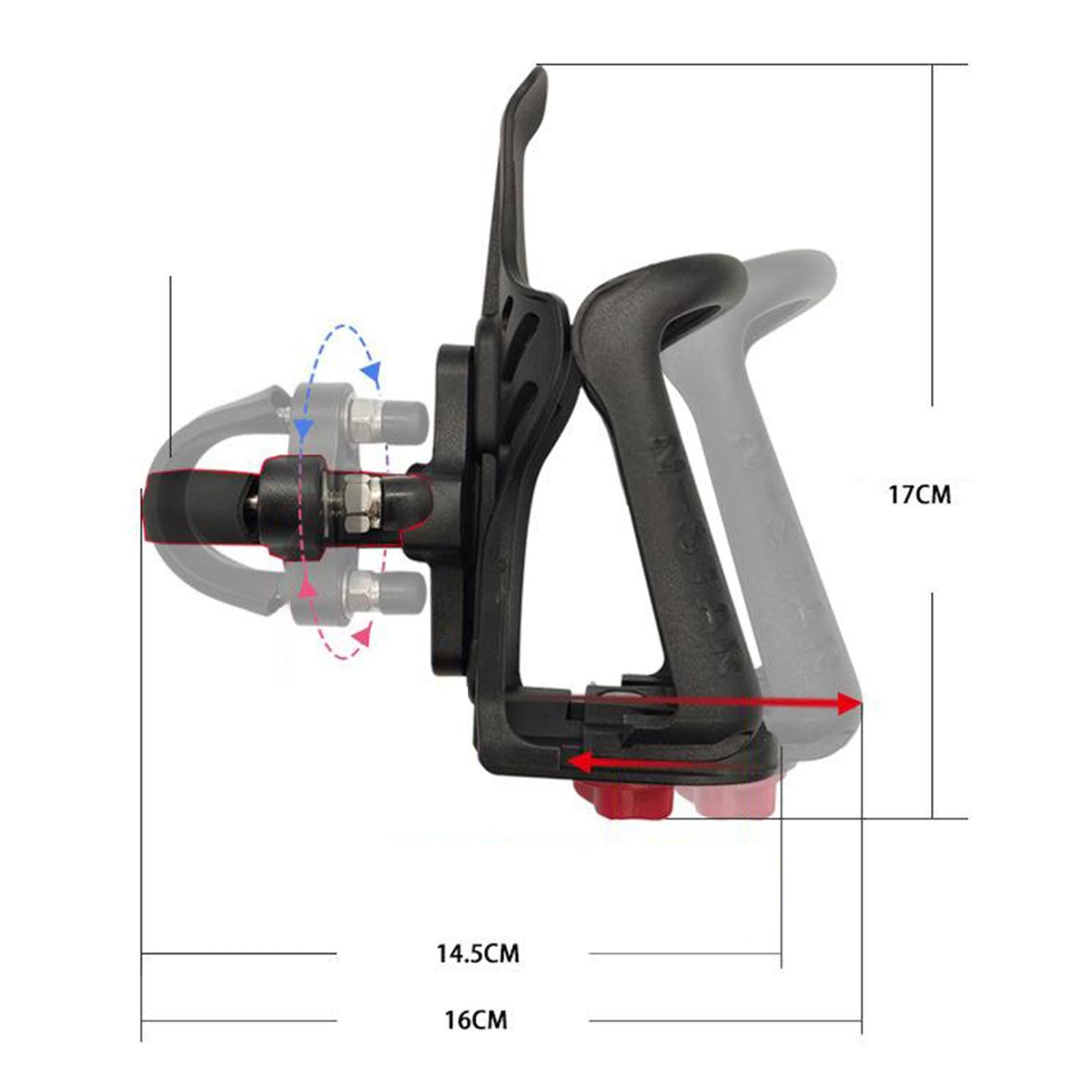 Bicycle Bottle Holder Stable Drink Bracket Lightweight Secure with Screws