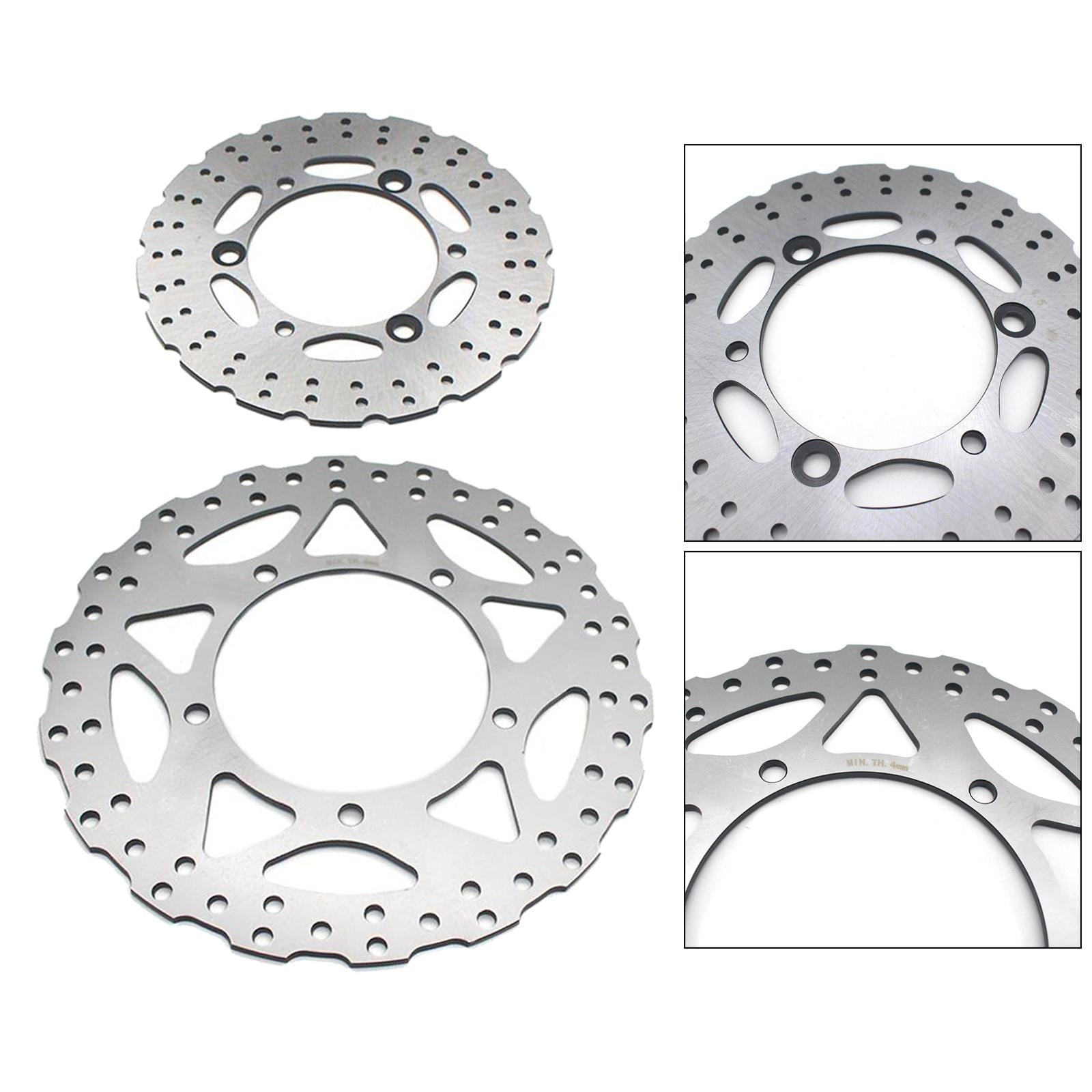 Motorcycle Round Brake Disc Rotor For Kawasaki 300 ABS 2013-2018 Front