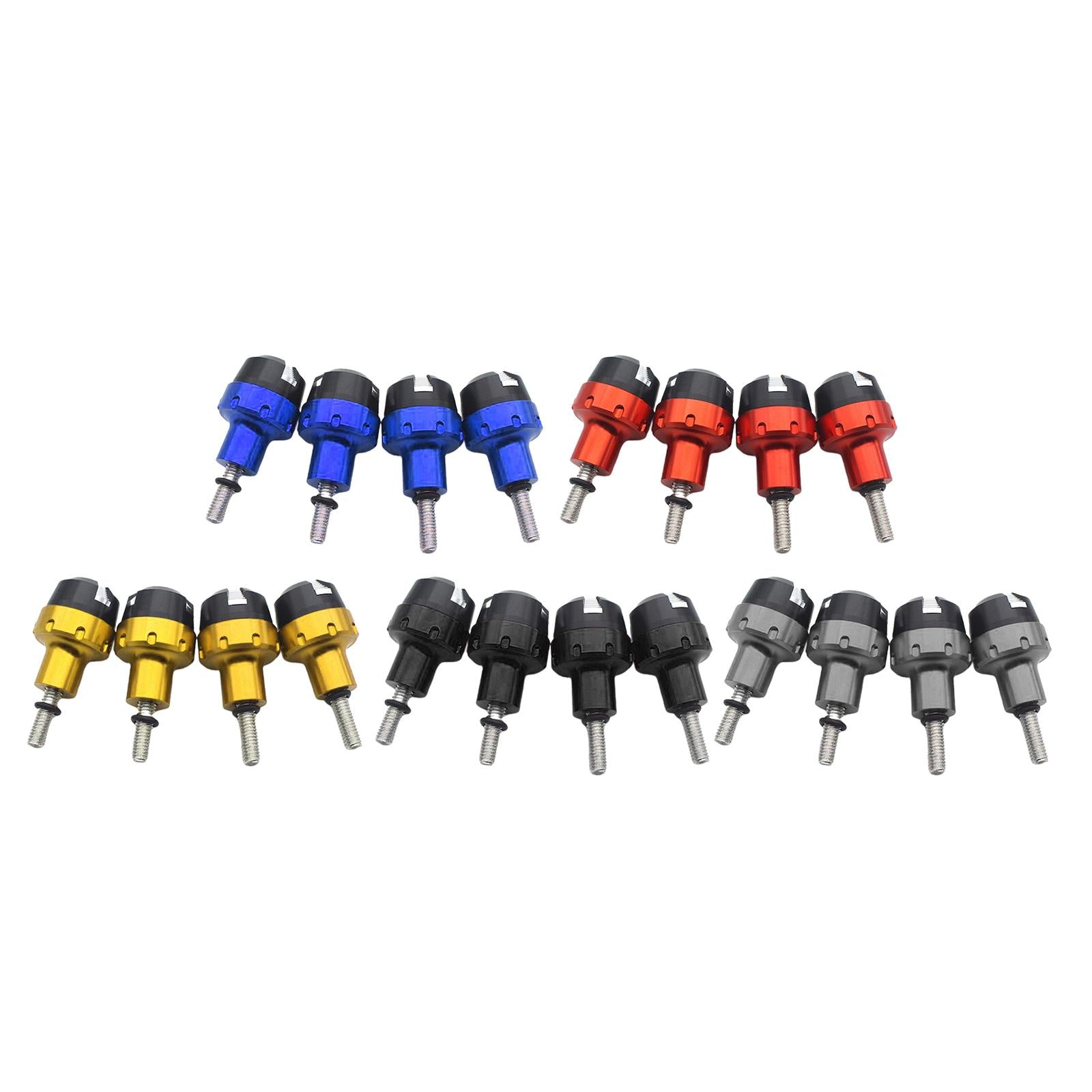 Fender 6mm Slider Mounting Screw Bolt Fork Protector For N-MAX 155 125 Black