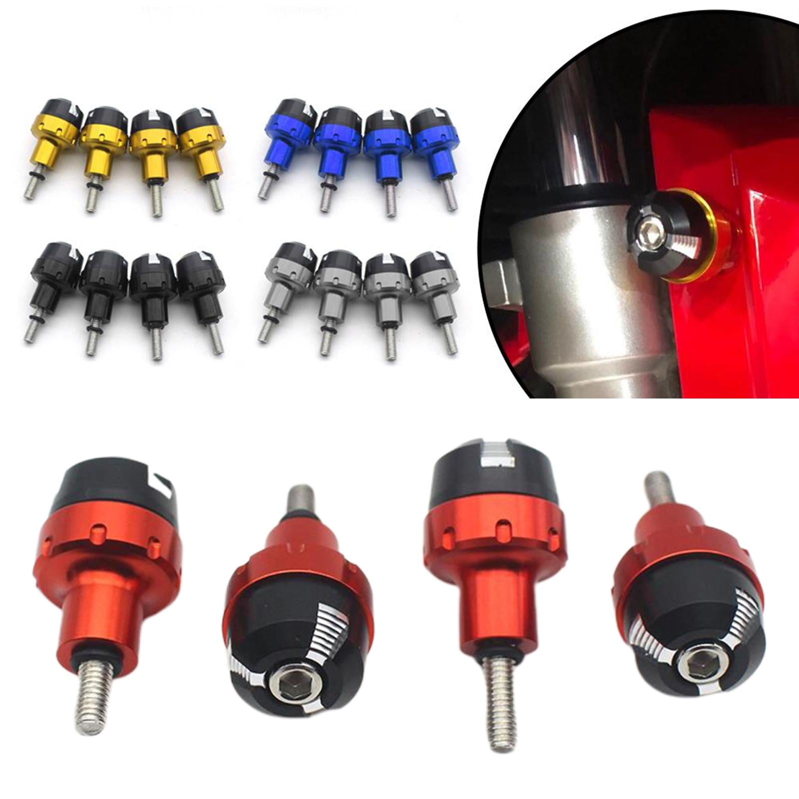 Fender 6mm Slider Mounting Screw Bolt Fork Protector For N-MAX 155 125 Black