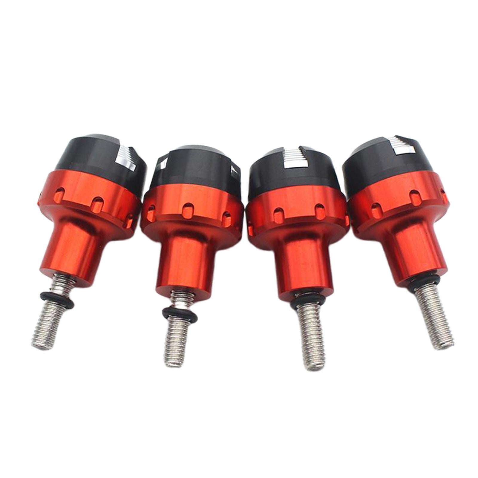 Fender 6mm Slider Mounting Screw Bolt Fork Protector For N-MAX 155 125 Red