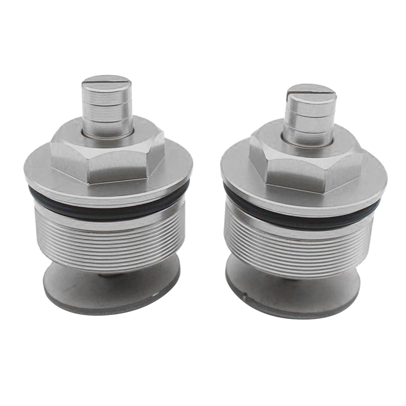 Adjustable Shock Absorber Screw For Honda CB400 SuperFour CB-1 400 Silver