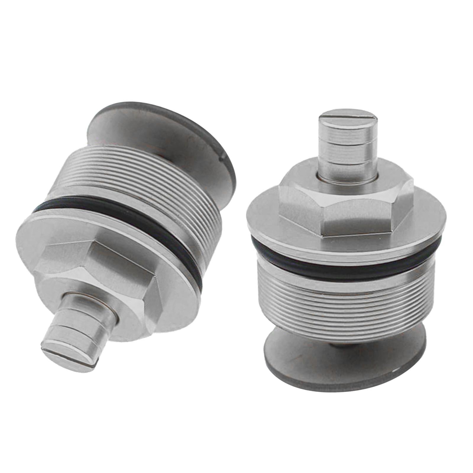 Adjustable Shock Absorber Screw For Honda CB400 SuperFour CB-1 400 Silver