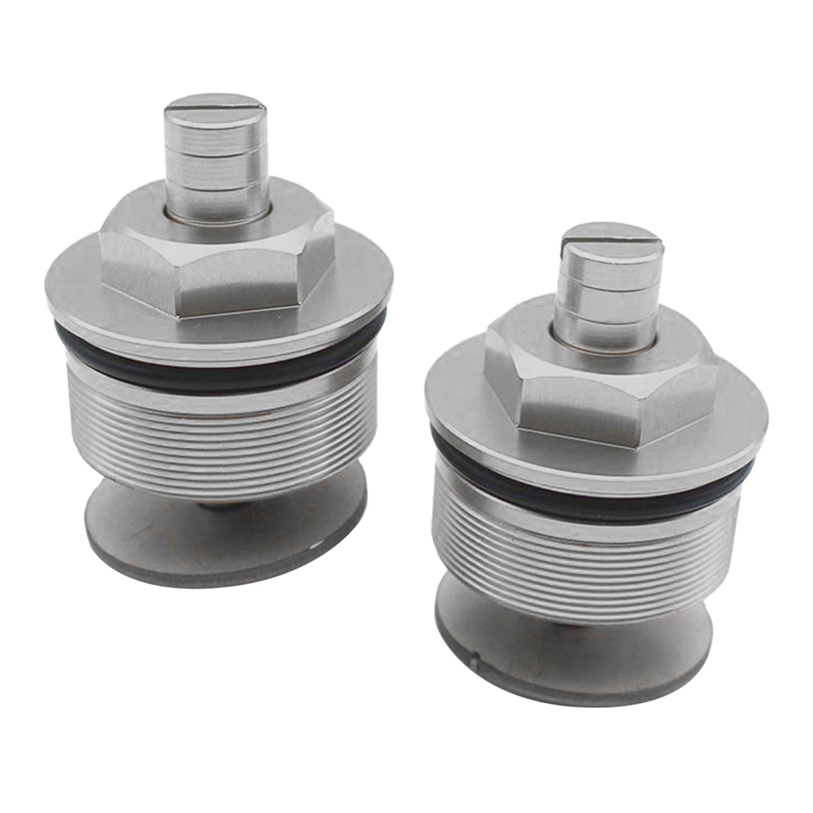 Adjustable Shock Absorber Screw For Honda CB400 SuperFour CB-1 400 Silver