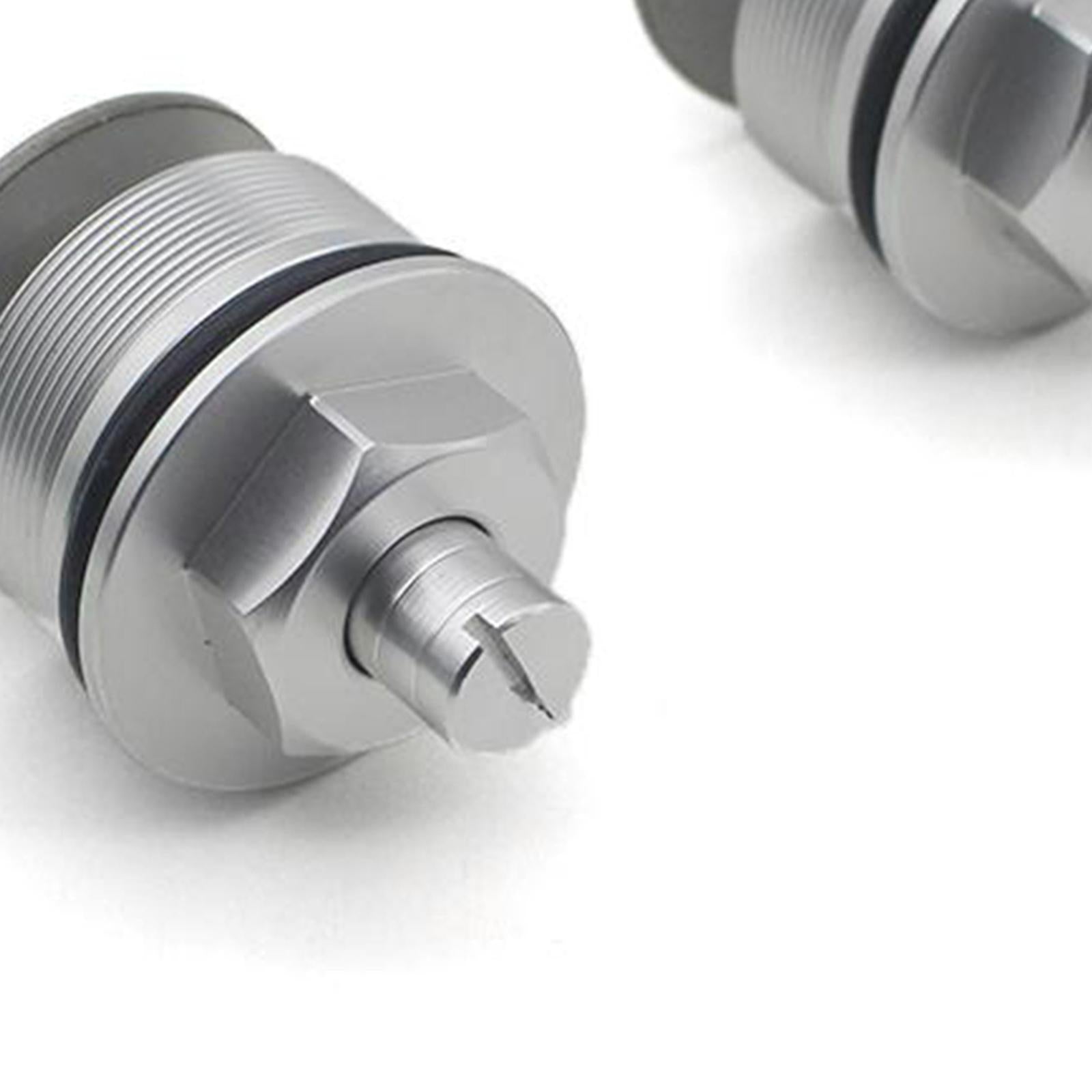 Adjustable Shock Absorber Screw For Honda CB400 SuperFour CB-1 400 Silver