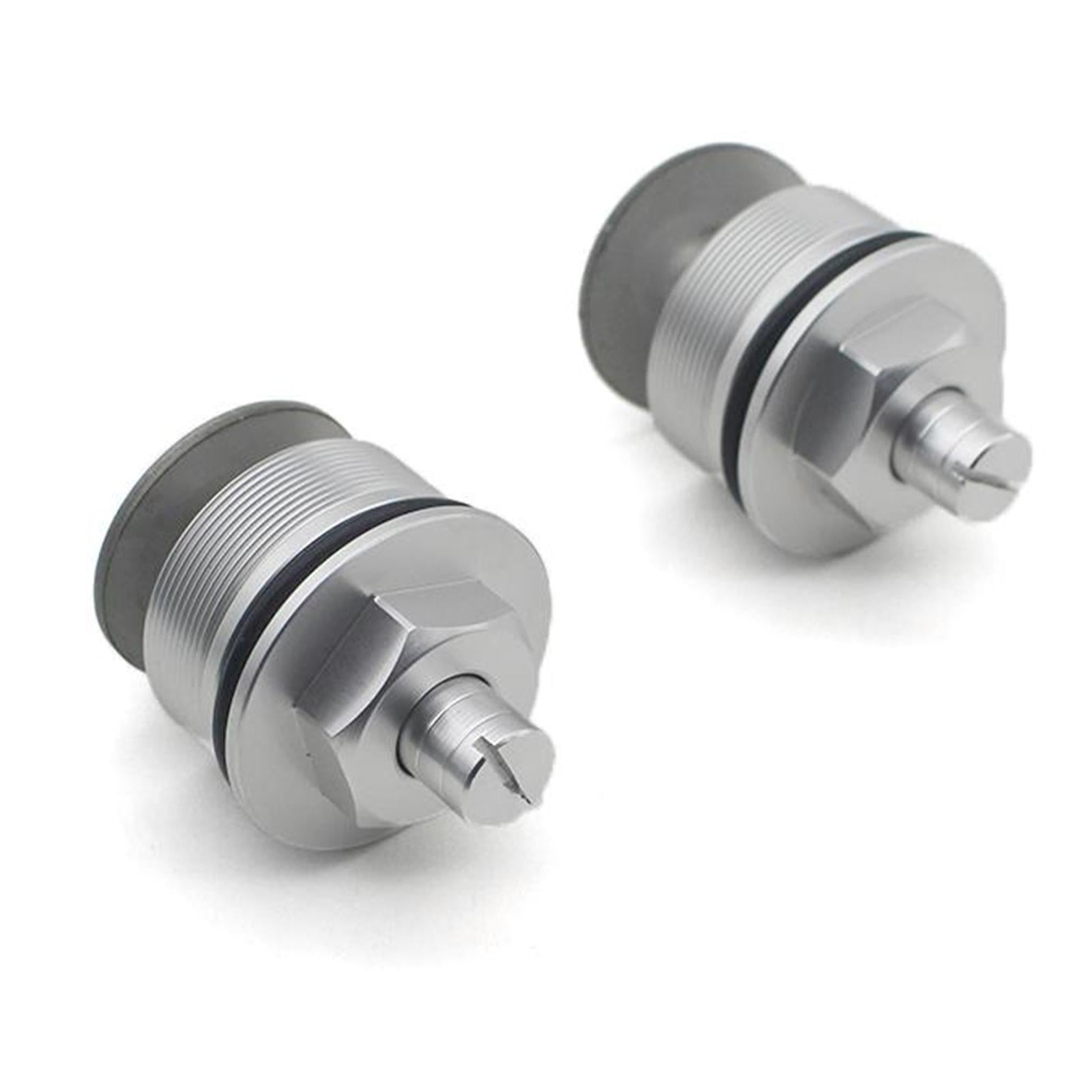 Adjustable Shock Absorber Screw For Honda CB400 SuperFour CB-1 400 Silver