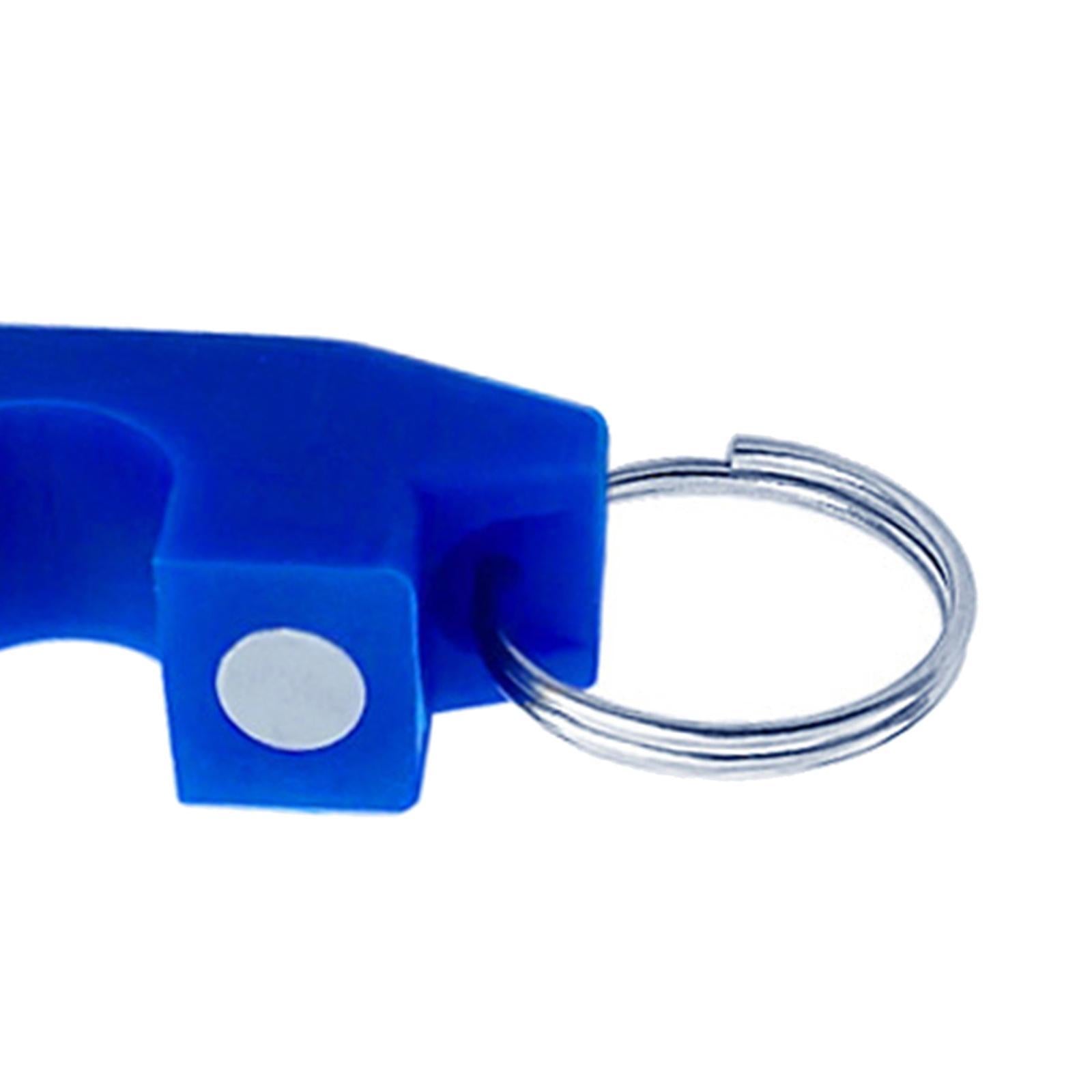 Magnetic Fishing Rod Clips Holding Hole Size 1.9cm/0.75 blue"
