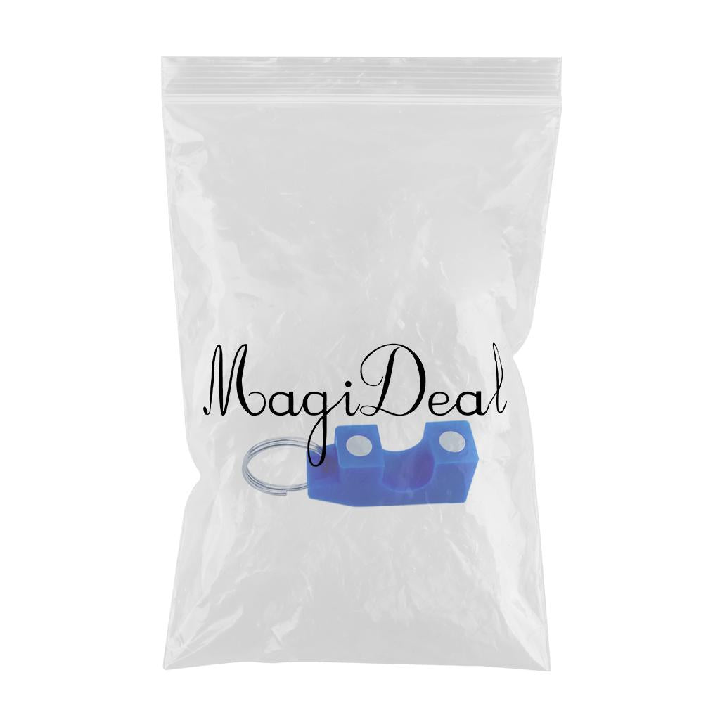 Magnetic Fishing Rod Clips Holding Hole Size 1.9cm/0.75 blue"