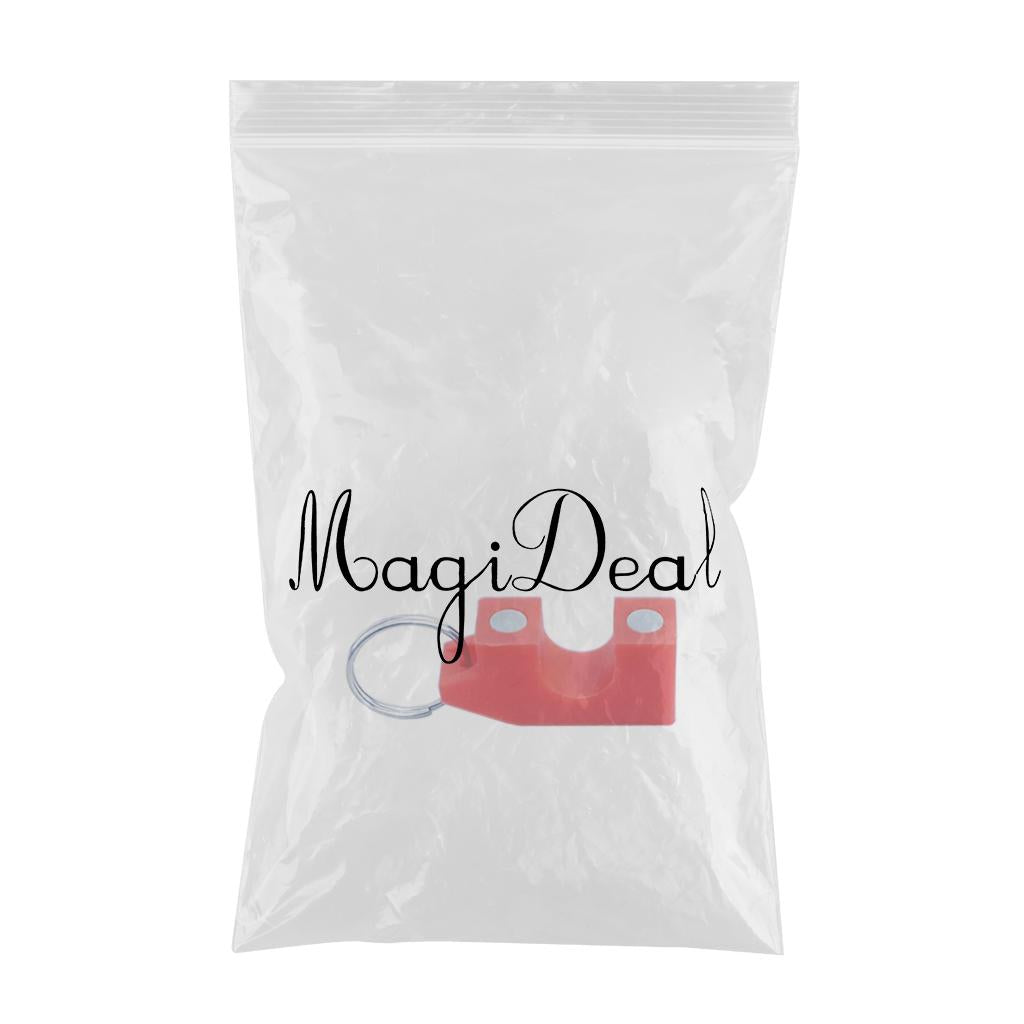 Magnetic Fishing Rod Clips Holding Hole Size 1.9cm/0.75 red"